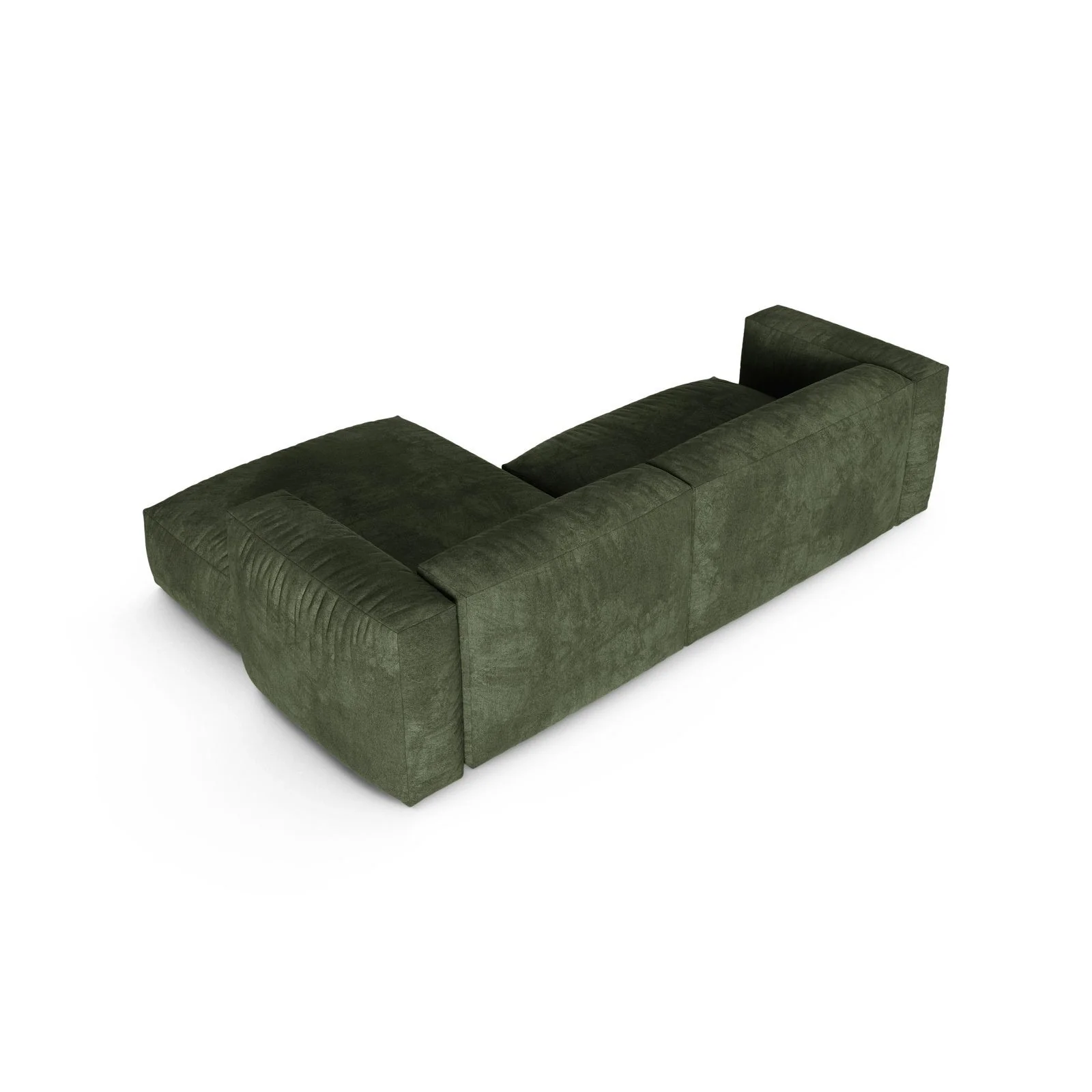 Martina modulares Ecksofa, Rechte Seite, Sitztiefe 90 cm, aus Samt, Cord, Boucle oder Strukturstoff, 280x176 cm - Image 17