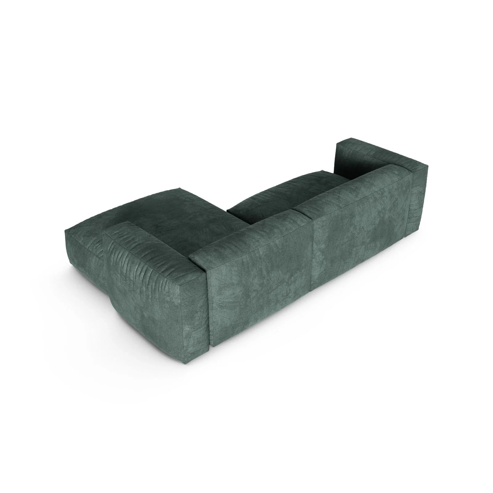 Martina modulares Ecksofa, Rechte Seite, Sitztiefe 90 cm, aus Samt, Cord, Boucle oder Strukturstoff, 280x176 cm - Image 23