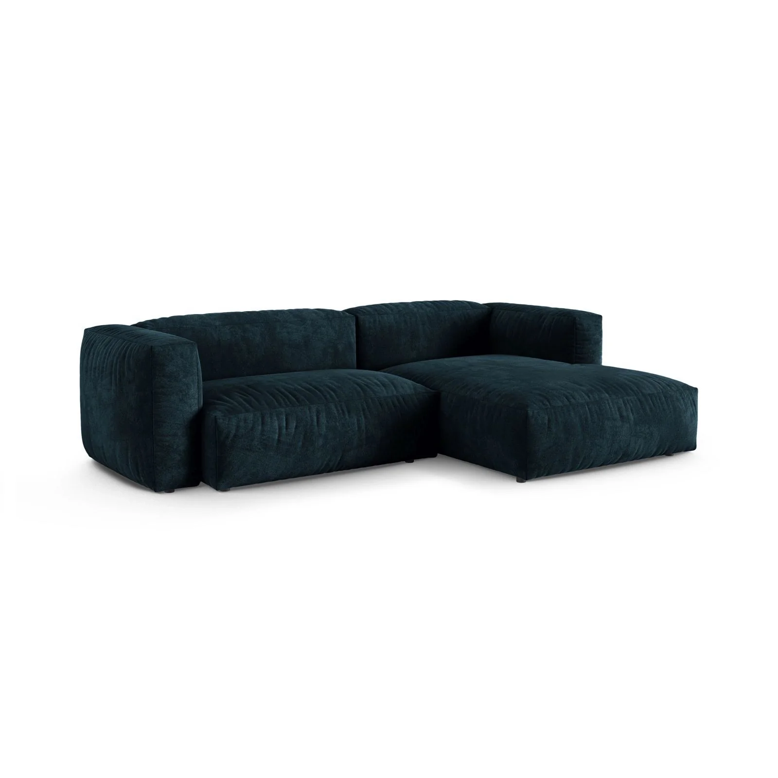 Martina modulares Ecksofa, Rechte Seite, Sitztiefe 90 cm, aus Samt, Cord, Boucle oder Strukturstoff, 280x176 cm - Image 27