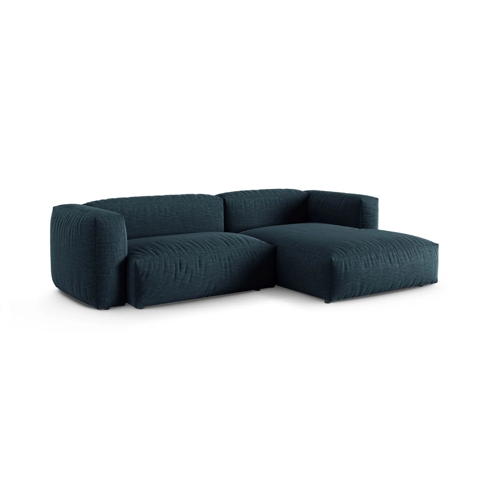 Martina modulares Ecksofa, Rechte Seite, Sitztiefe 90 cm, aus Samt, Cord, Boucle oder Strukturstoff, 280x176 cm - Image 51