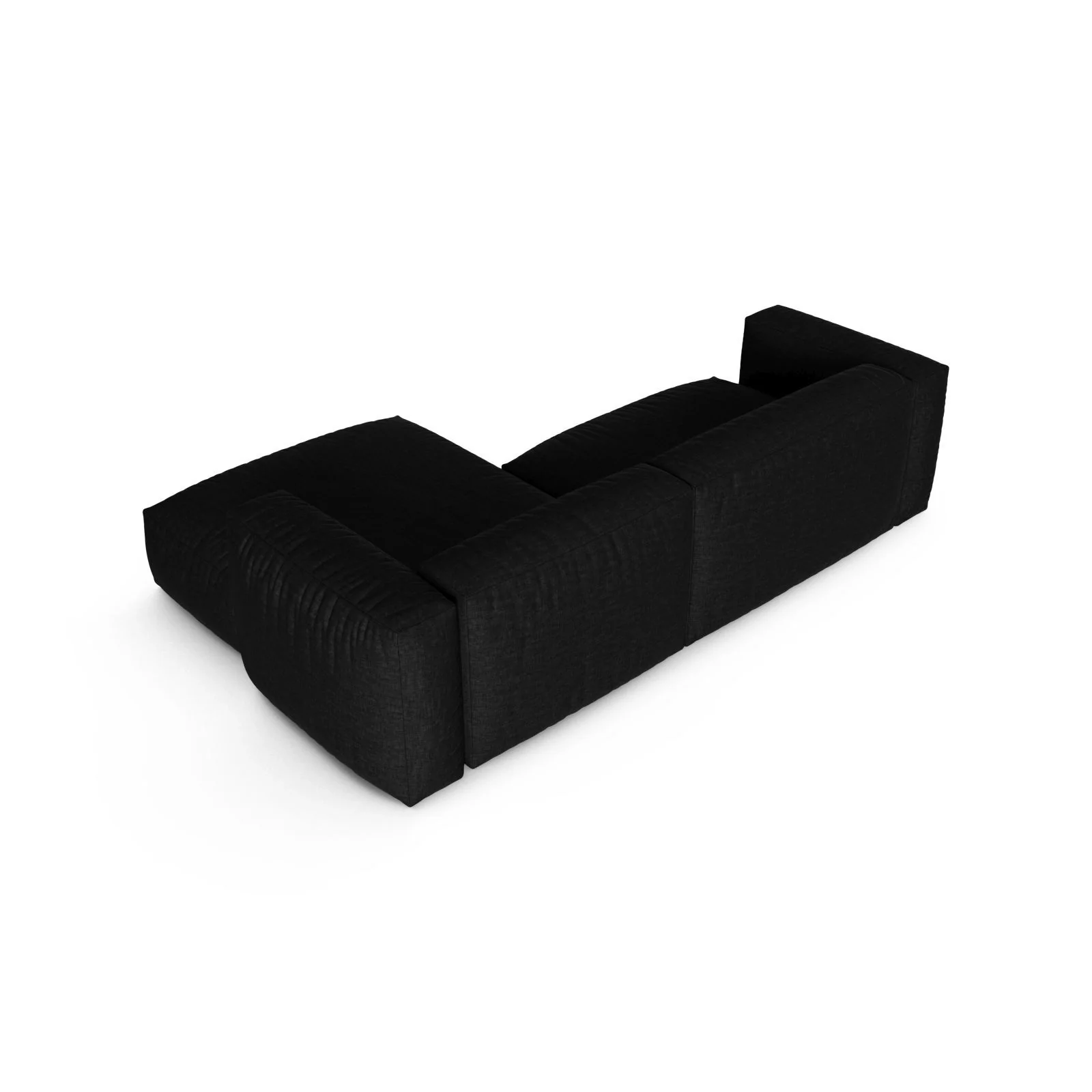 Martina modulares Ecksofa, Rechte Seite, Sitztiefe 90 cm, aus Samt, Cord, Boucle oder Strukturstoff, 280x176 cm - Image 59
