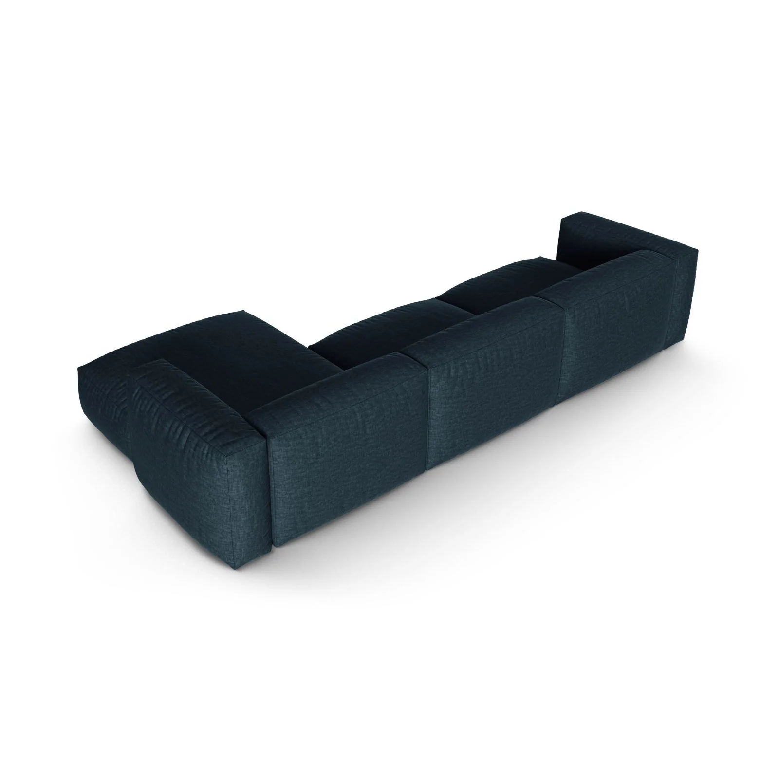 Martina modulares Ecksofa, Rechte Seite, Sitztiefe 90 cm, aus Samt, Cord, Boucle oder Strukturstoff, 330x176 cm - Image 53