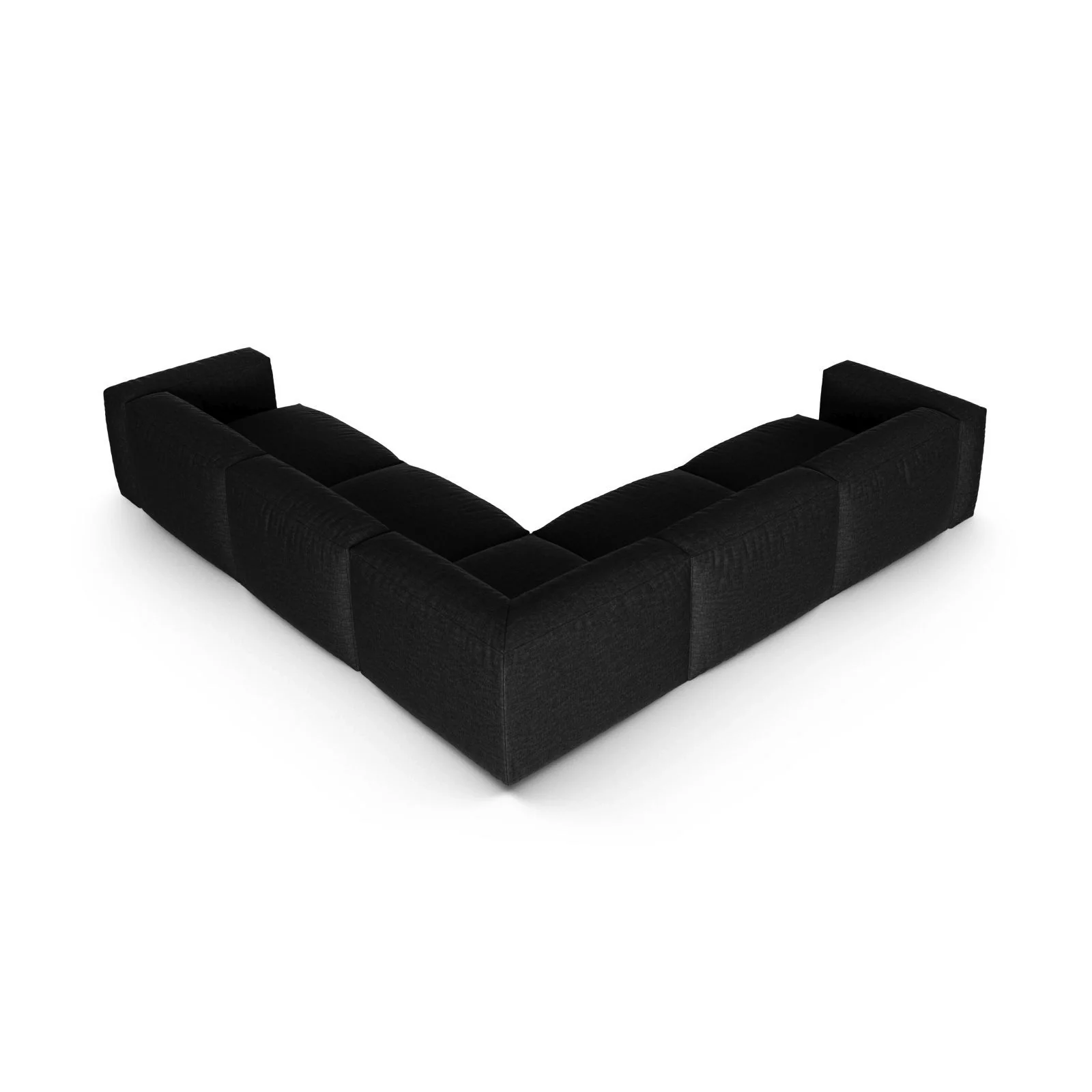 Martina modulares Ecksofa, Symmetrisch, Sitztiefe 90 cm, aus Samt, Cord, Boucle oder Strukturstoff, 330x330 cm - Image 39