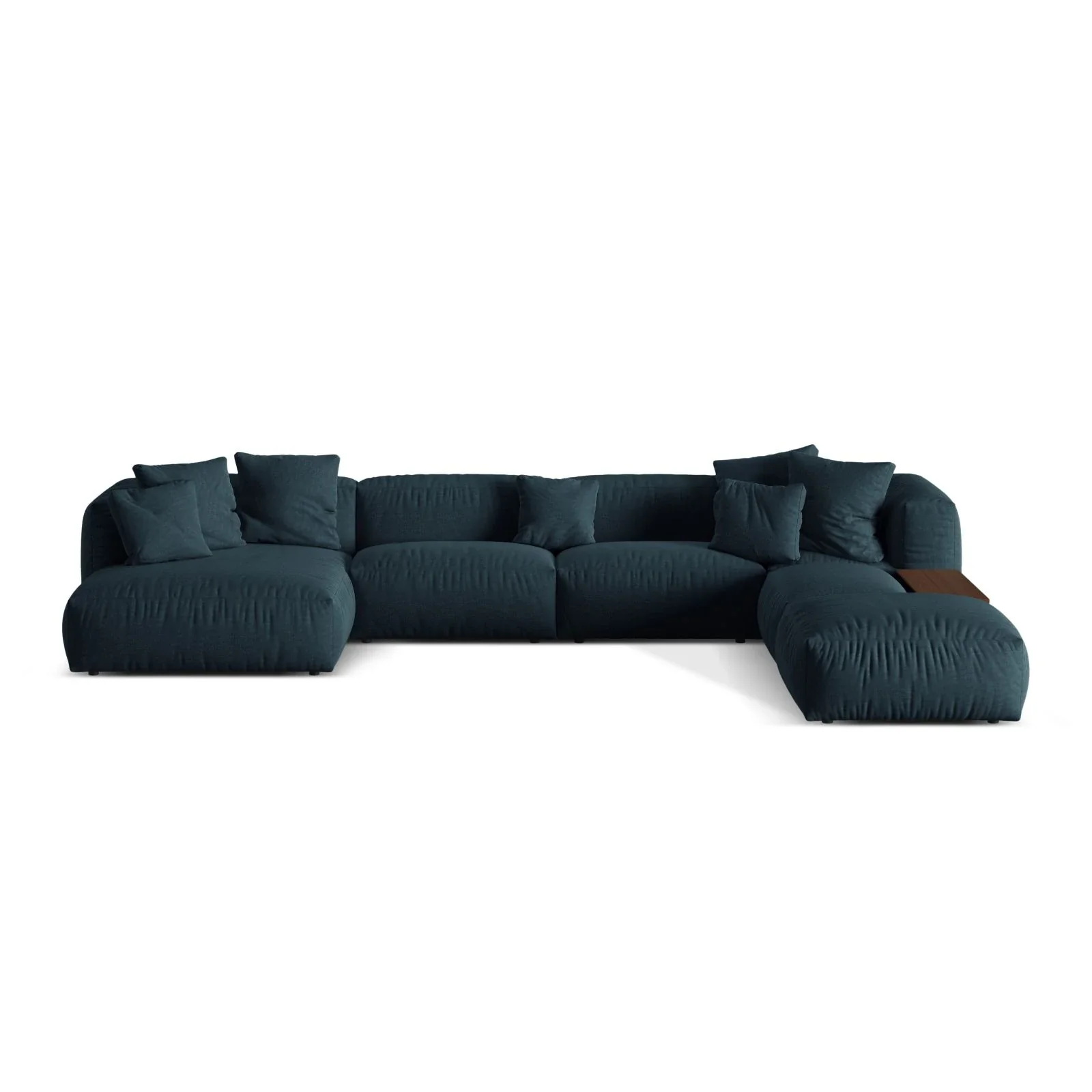 Martina modulares Panorama-Sofa, Rechts, mit Bezug aus Samt, Cord oder Strukturstoff, 406x280 cm - Image 41