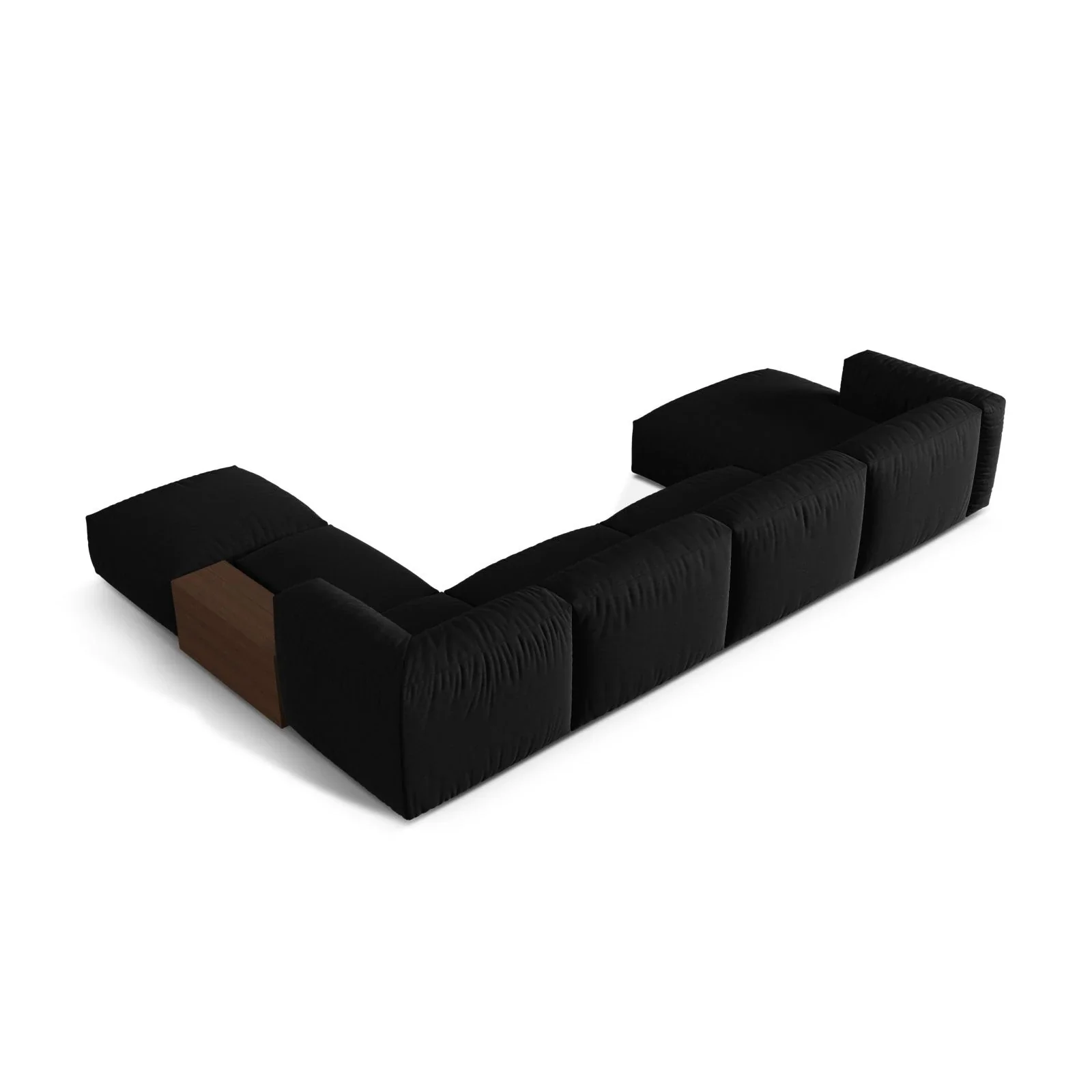 Martina modulares Panorama-Sofa, Rechts, mit Bezug aus Samt, Cord oder Strukturstoff, 406x280 cm - Image 48
