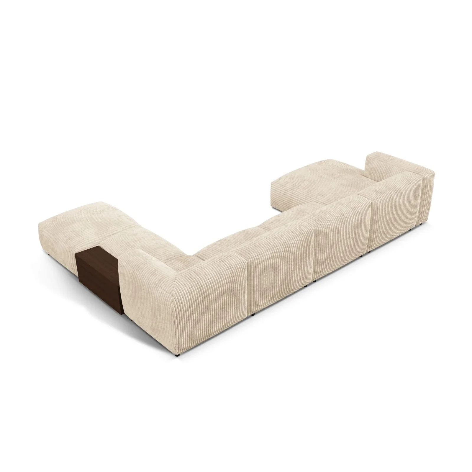 Martina modulares Panorama-Sofa, Rechts, mit Bezug aus Samt, Cord oder Strukturstoff, 406x280 cm - Image 68