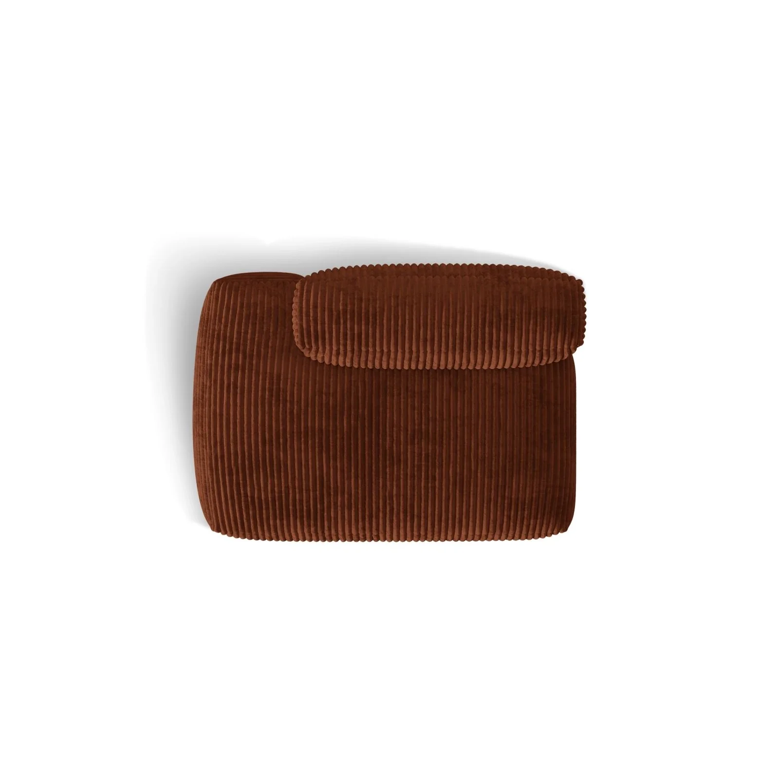 Martina Modulares Sofa Sitzelement, Linke Seite, aus Samt, Cord, Boucle oder Strukturstoff, 133x106 cm - Image 107