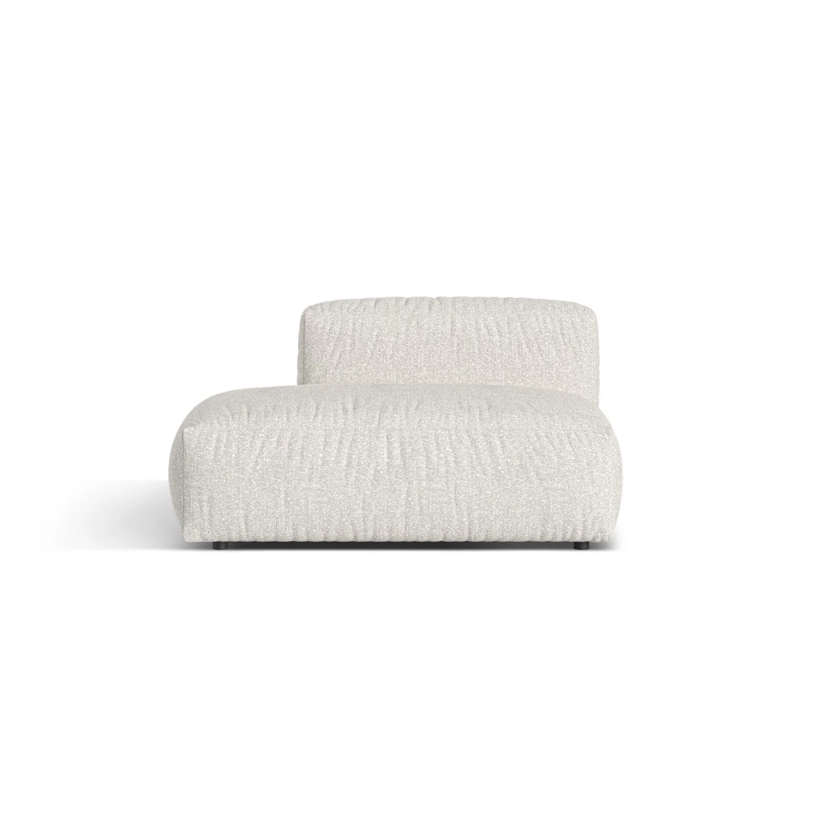 Martina Modulares Sofa Sitzelement, Linke Seite, aus Samt, Cord, Boucle oder Strukturstoff, 133x106 cm - Image 109