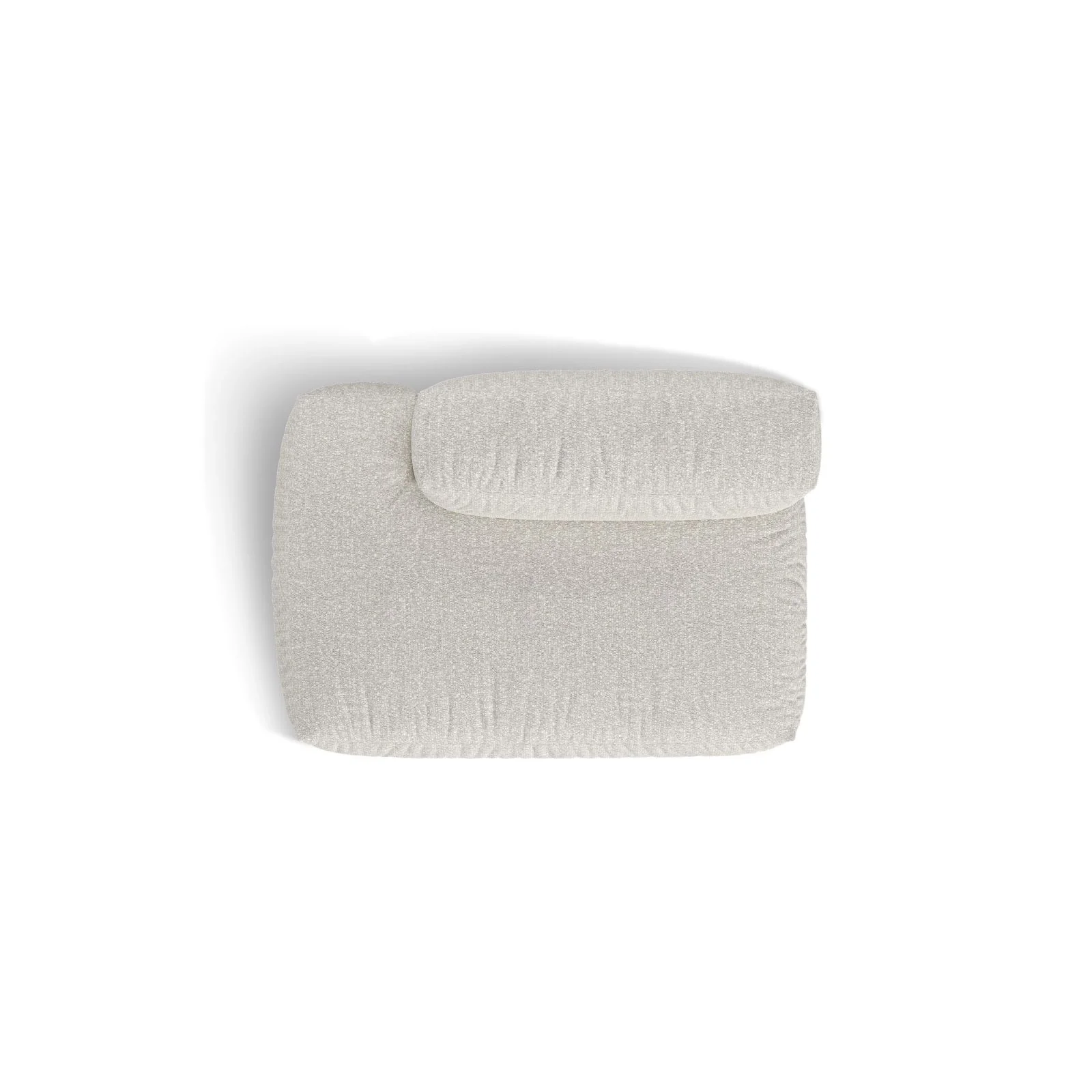 Martina Modulares Sofa Sitzelement, Linke Seite, aus Samt, Cord, Boucle oder Strukturstoff, 133x106 cm - Image 113