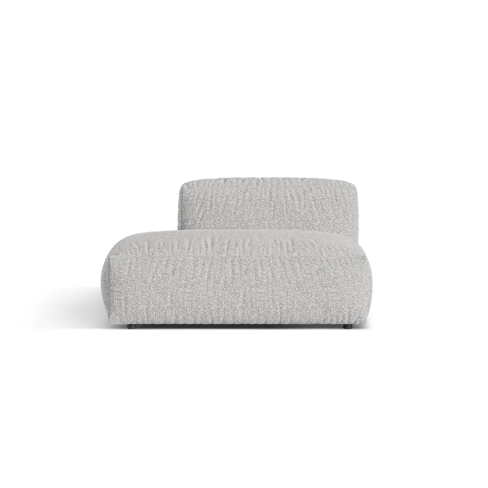 Martina Modulares Sofa Sitzelement, Linke Seite, aus Samt, Cord, Boucle oder Strukturstoff, 133x106 cm - Image 115