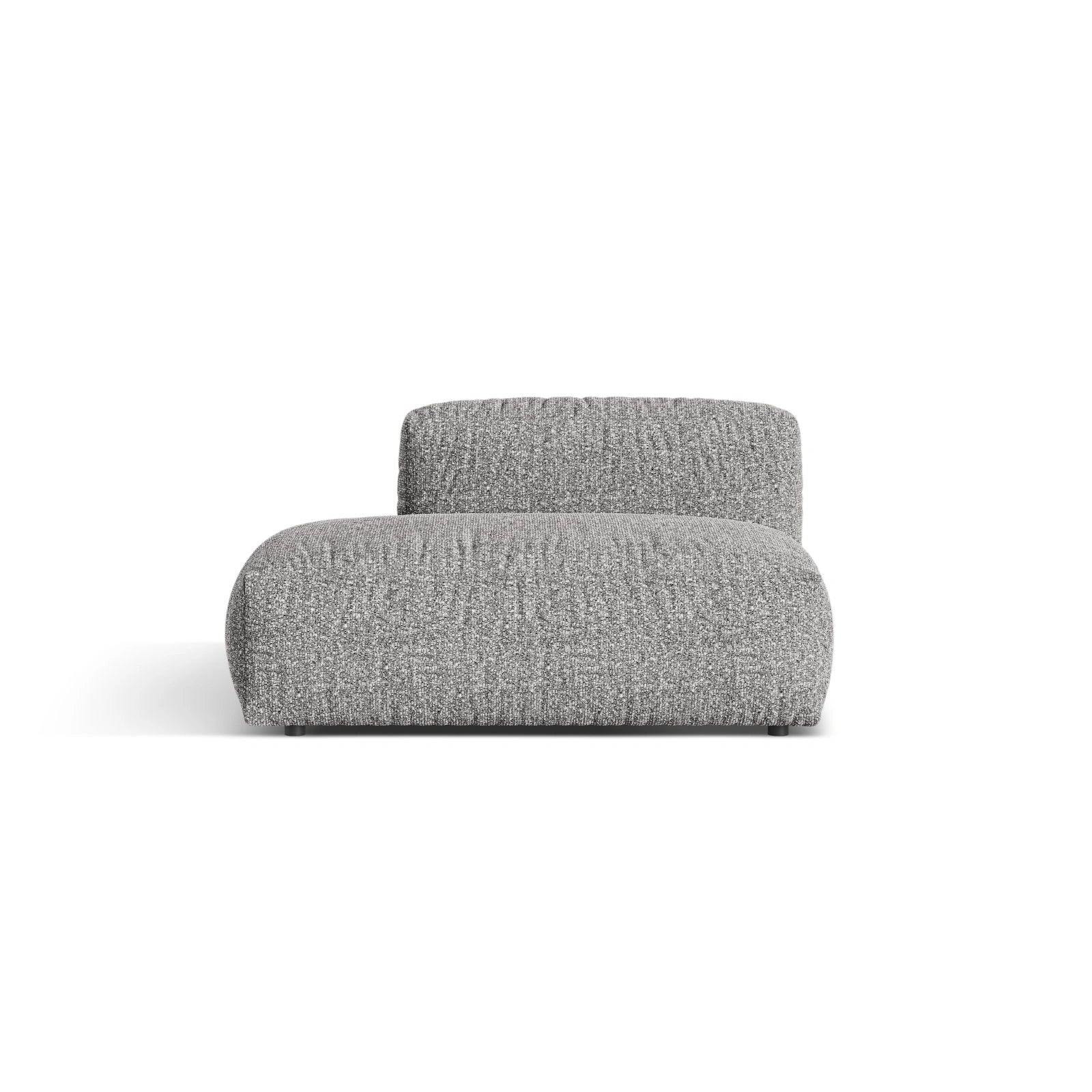 Martina Modulares Sofa Sitzelement, Linke Seite, aus Samt, Cord, Boucle oder Strukturstoff, 133x106 cm - Image 127