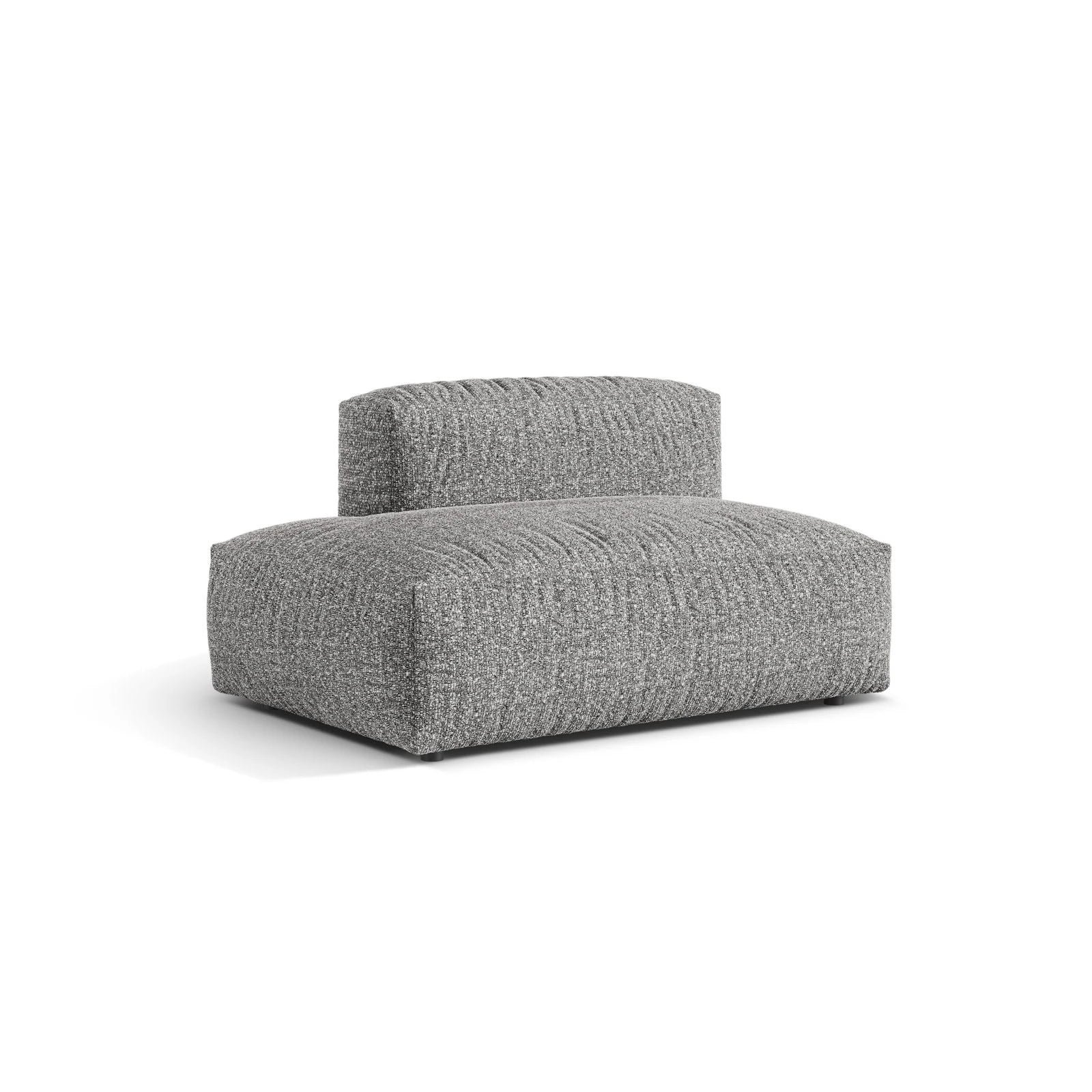 Martina Modulares Sofa Sitzelement, Linke Seite, aus Samt, Cord, Boucle oder Strukturstoff, 133x106 cm - Image 129