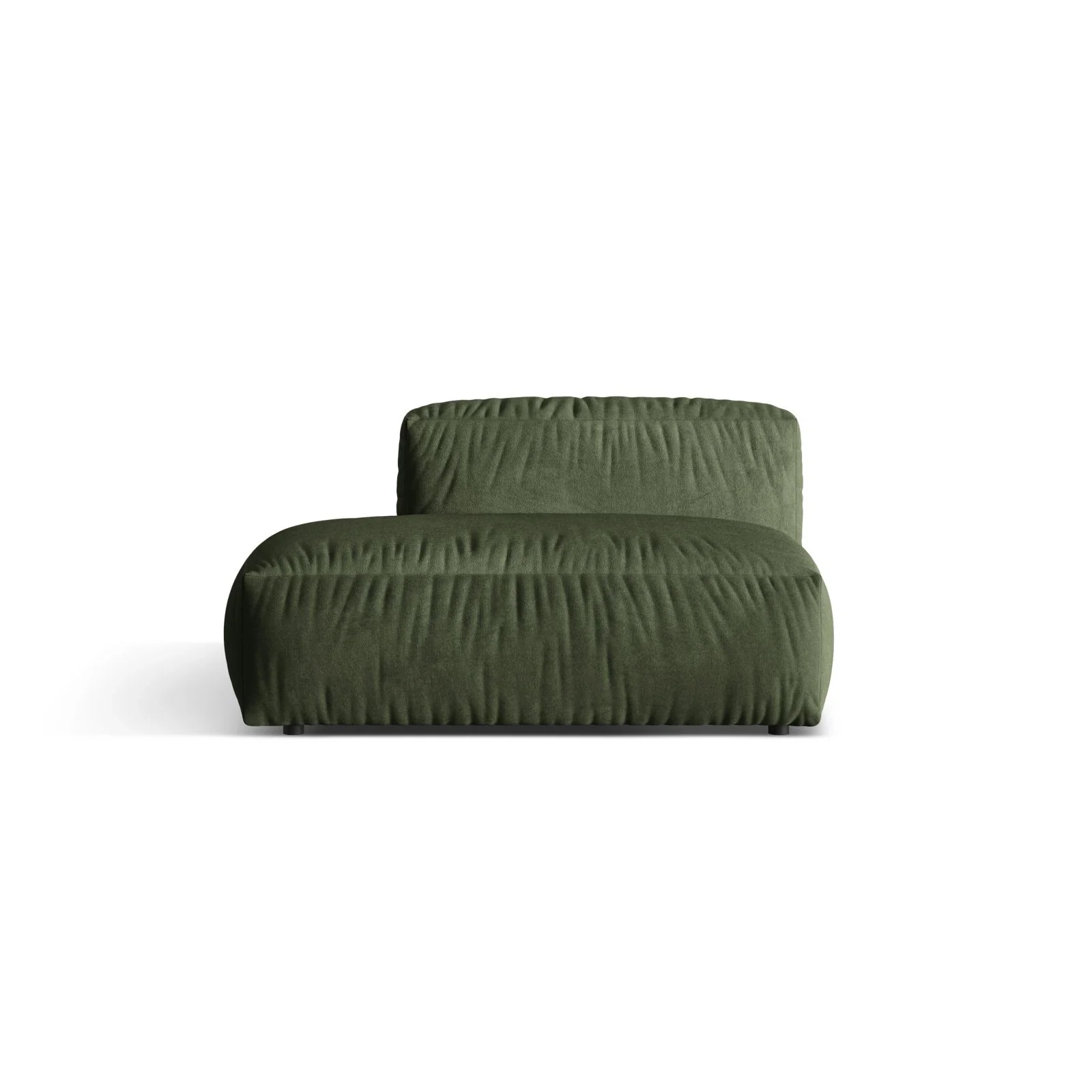 Martina Modulares Sofa Sitzelement, Linke Seite, aus Samt, Cord, Boucle oder Strukturstoff, 133x106 cm - Image 13