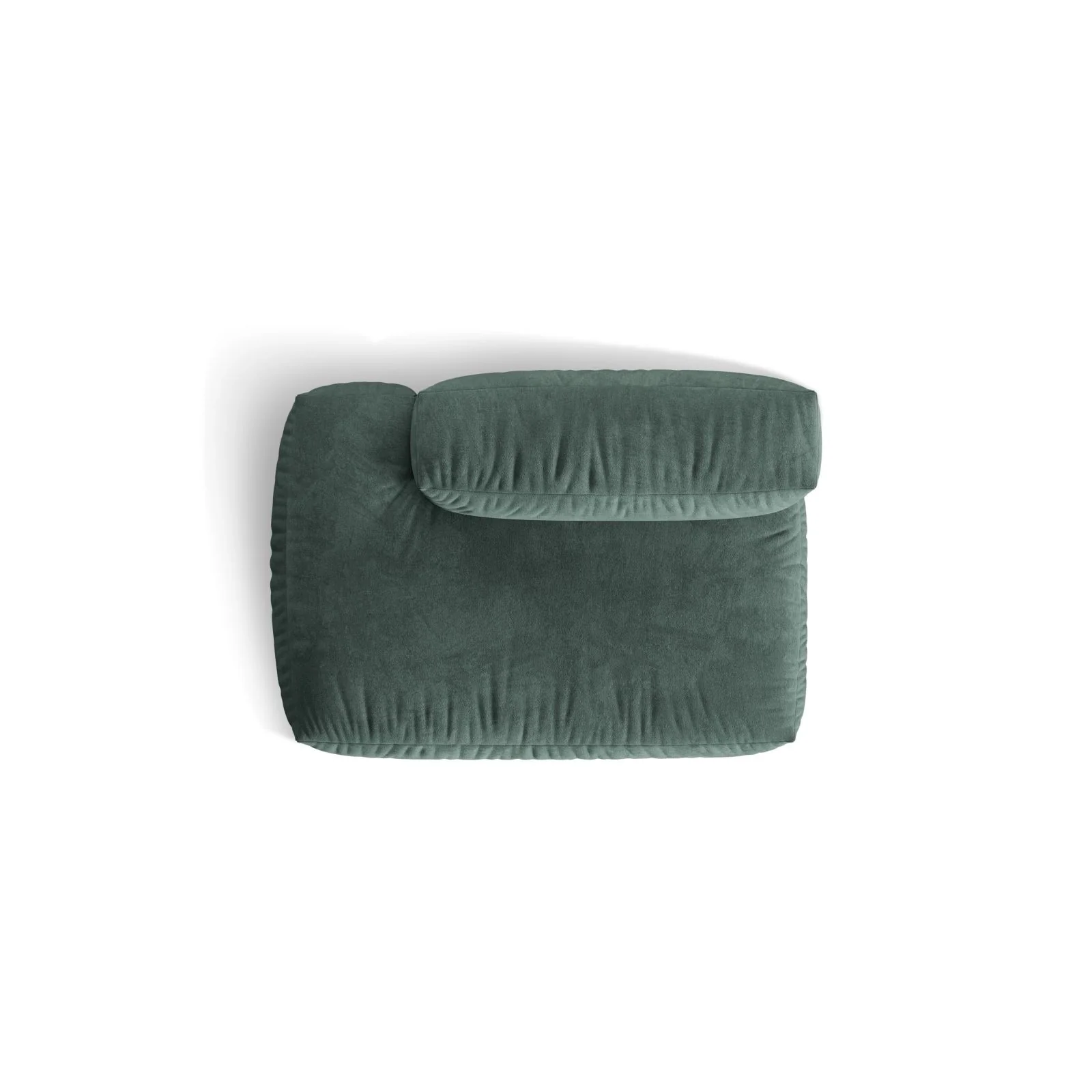 Martina Modulares Sofa Sitzelement, Linke Seite, aus Samt, Cord, Boucle oder Strukturstoff, 133x106 cm - Image 23