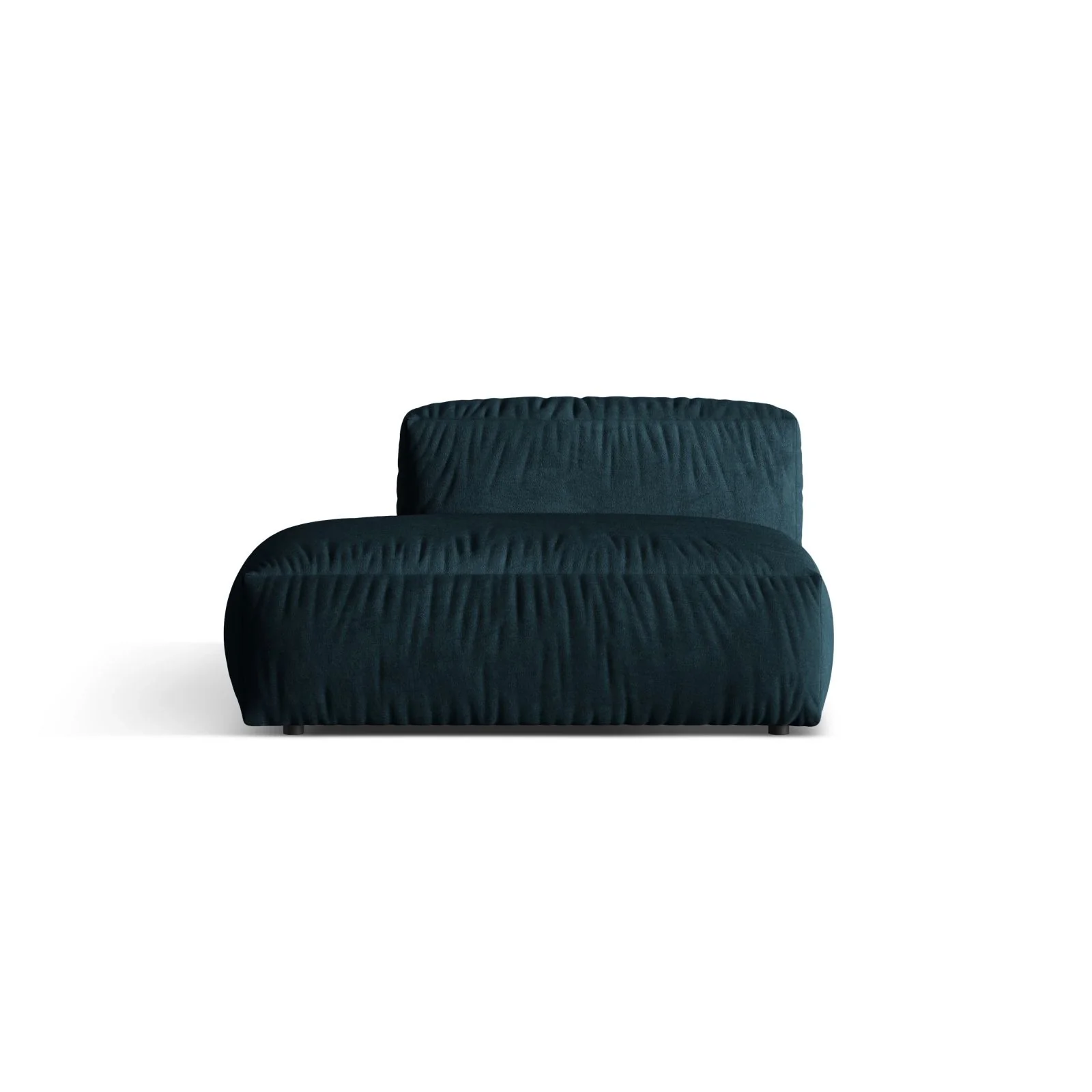 Martina Modulares Sofa Sitzelement, Linke Seite, aus Samt, Cord, Boucle oder Strukturstoff, 133x106 cm - Image 25