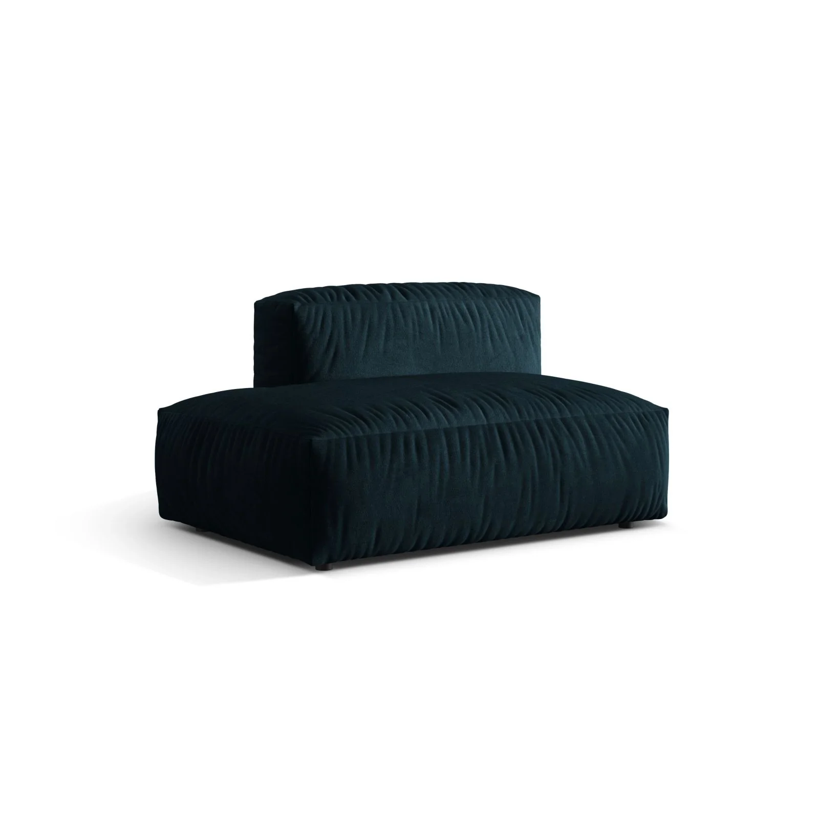 Martina Modulares Sofa Sitzelement, Linke Seite, aus Samt, Cord, Boucle oder Strukturstoff, 133x106 cm - Image 27