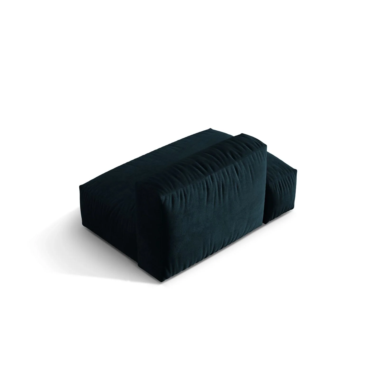 Martina Modulares Sofa Sitzelement, Linke Seite, aus Samt, Cord, Boucle oder Strukturstoff, 133x106 cm - Image 28