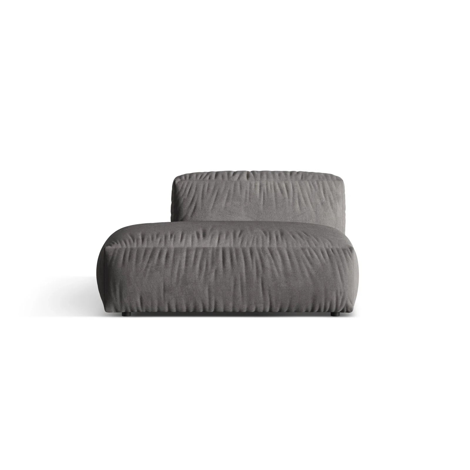 Martina Modulares Sofa Sitzelement, Linke Seite, aus Samt, Cord, Boucle oder Strukturstoff, 133x106 cm - Image 31