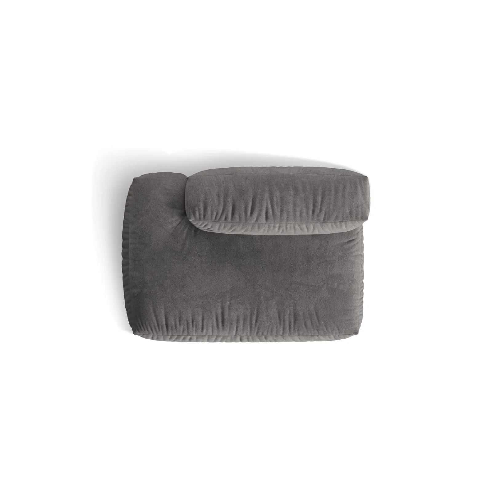 Martina Modulares Sofa Sitzelement, Linke Seite, aus Samt, Cord, Boucle oder Strukturstoff, 133x106 cm - Image 35