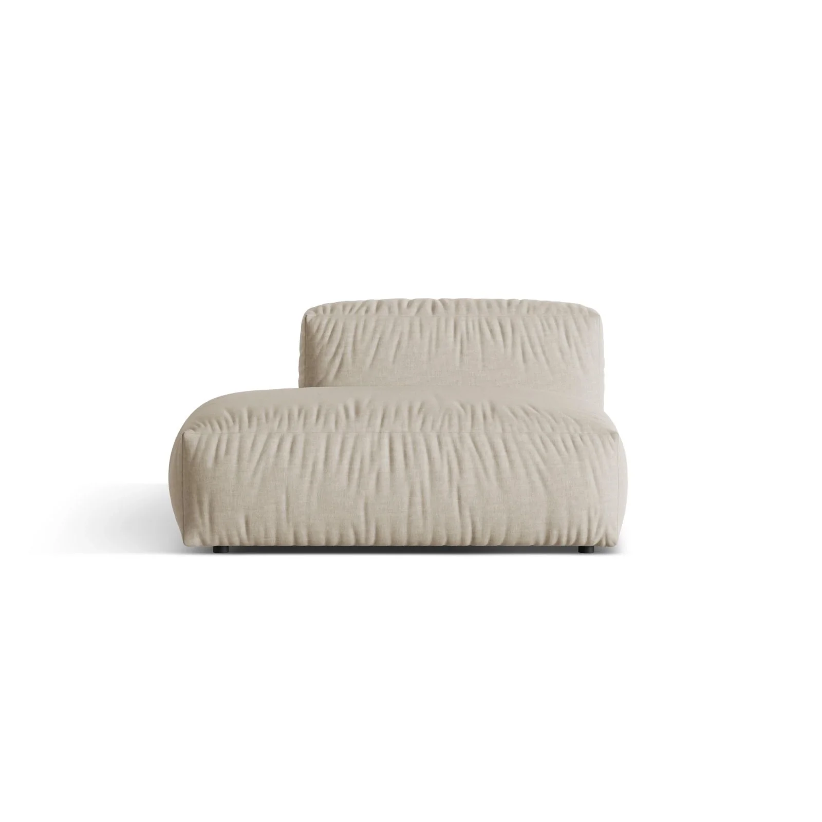 Martina Modulares Sofa Sitzelement, Linke Seite, aus Samt, Cord, Boucle oder Strukturstoff, 133x106 cm - Image 37