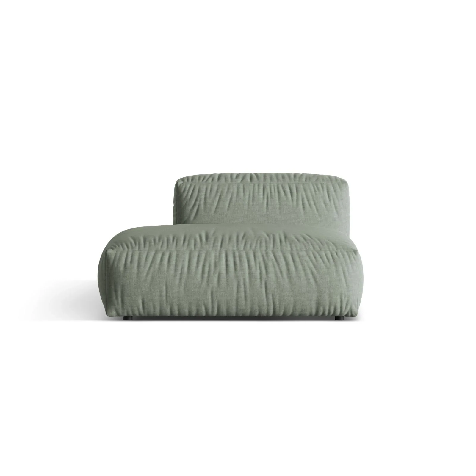 Martina Modulares Sofa Sitzelement, Linke Seite, aus Samt, Cord, Boucle oder Strukturstoff, 133x106 cm - Image 43