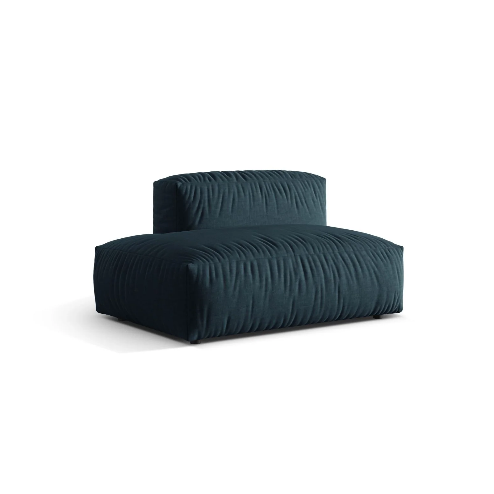 Martina Modulares Sofa Sitzelement, Linke Seite, aus Samt, Cord, Boucle oder Strukturstoff, 133x106 cm - Image 51