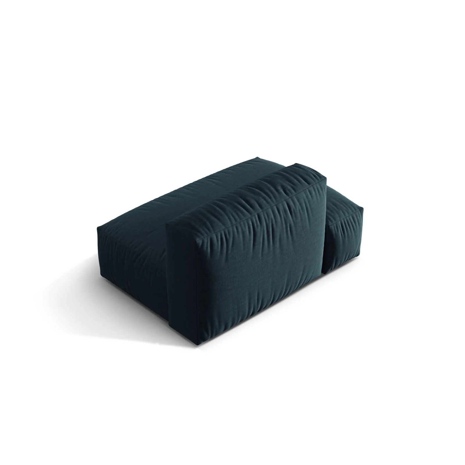 Martina Modulares Sofa Sitzelement, Linke Seite, aus Samt, Cord, Boucle oder Strukturstoff, 133x106 cm - Image 52