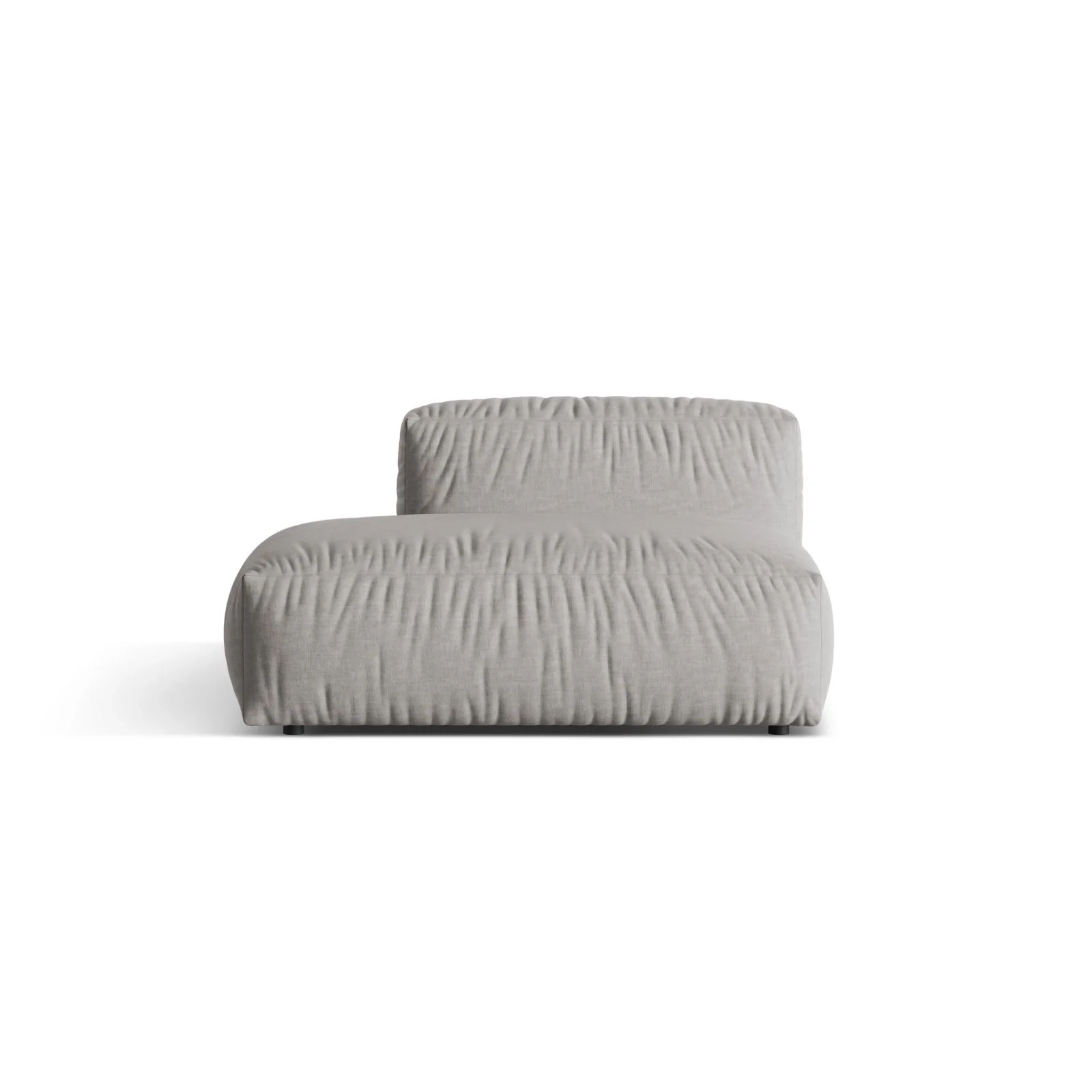 Martina Modulares Sofa Sitzelement, Linke Seite, aus Samt, Cord, Boucle oder Strukturstoff, 133x106 cm - Image 61