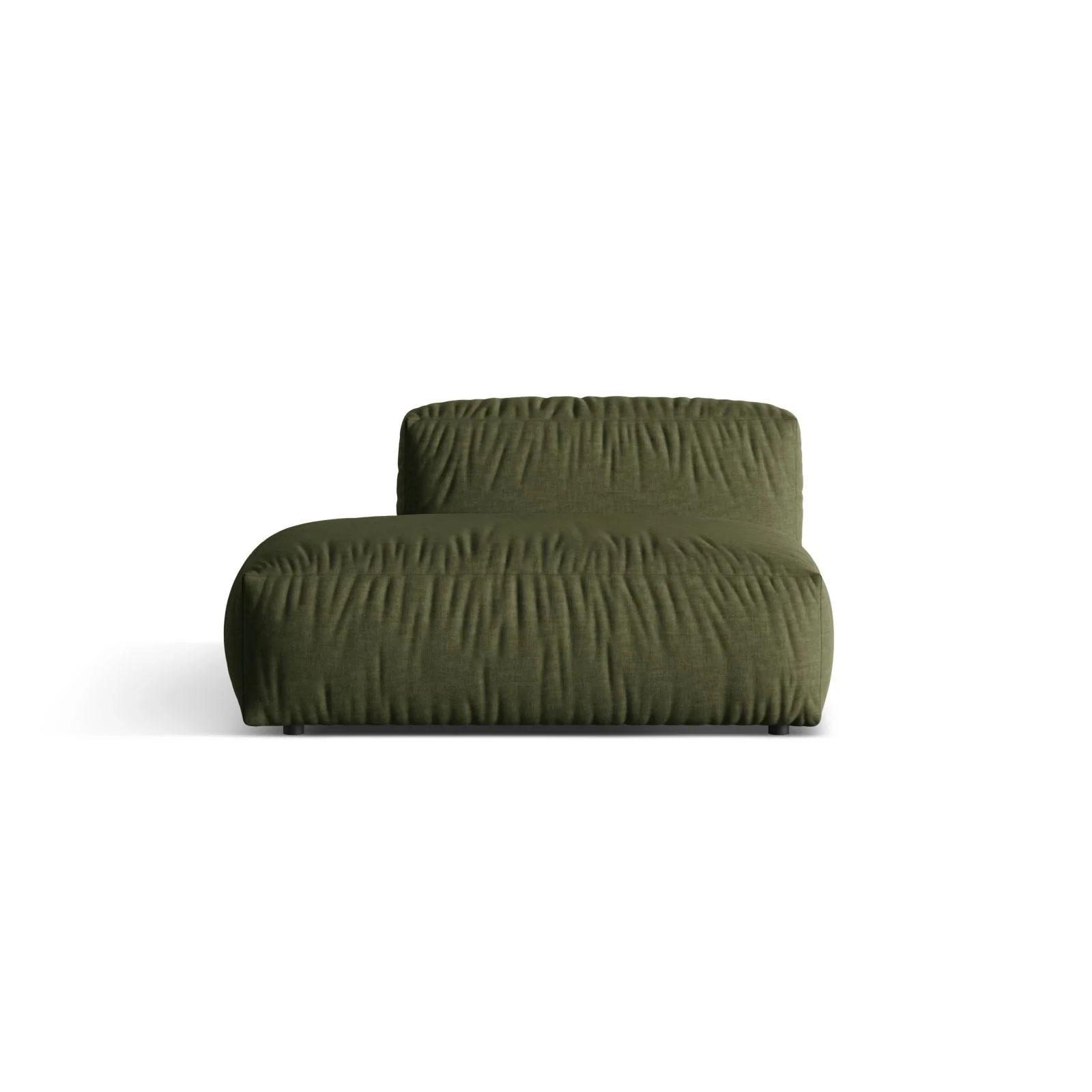 Martina Modulares Sofa Sitzelement, Linke Seite, aus Samt, Cord, Boucle oder Strukturstoff, 133x106 cm - Image 67