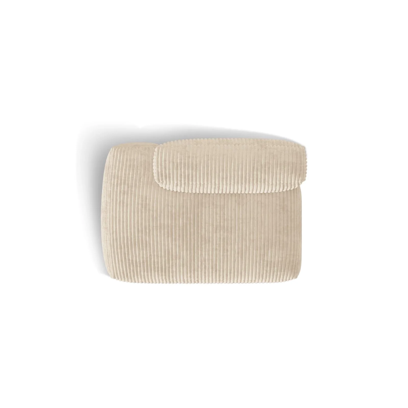 Martina Modulares Sofa Sitzelement, Linke Seite, aus Samt, Cord, Boucle oder Strukturstoff, 133x106 cm - Image 83