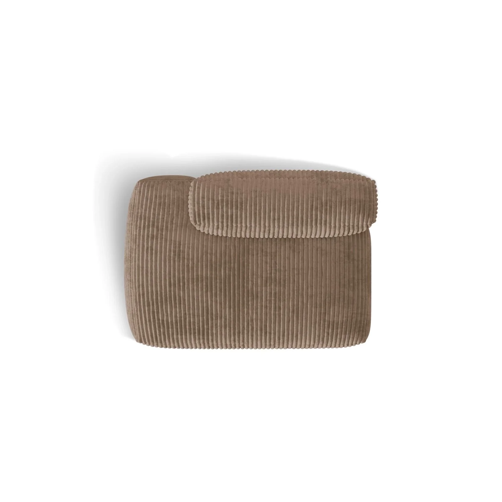 Martina Modulares Sofa Sitzelement, Linke Seite, aus Samt, Cord, Boucle oder Strukturstoff, 133x106 cm - Image 89