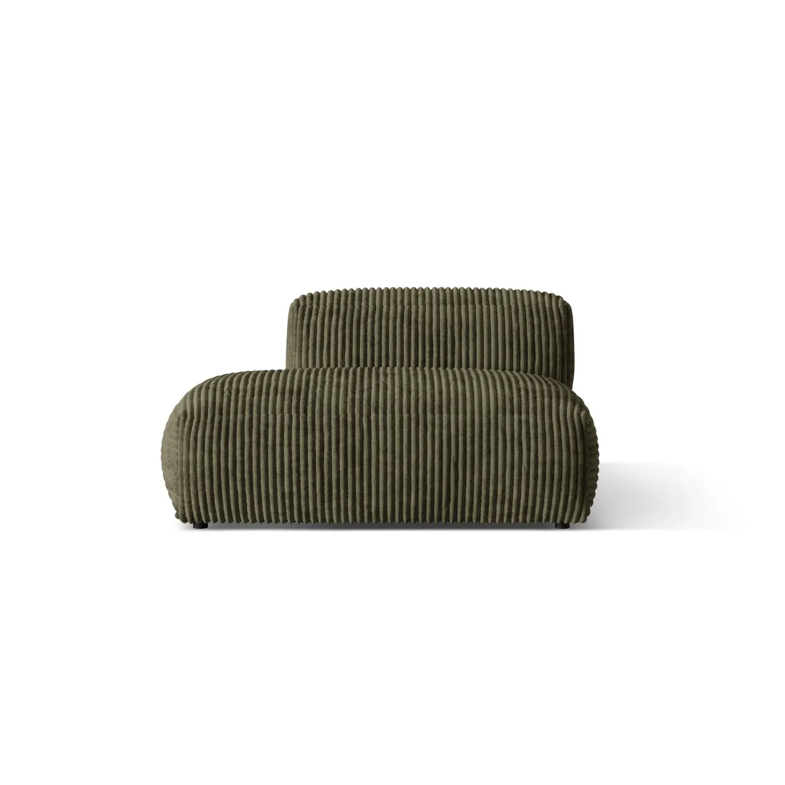 Martina Modulares Sofa Sitzelement, Linke Seite, aus Samt, Cord, Boucle oder Strukturstoff, 133x106 cm - Image 91