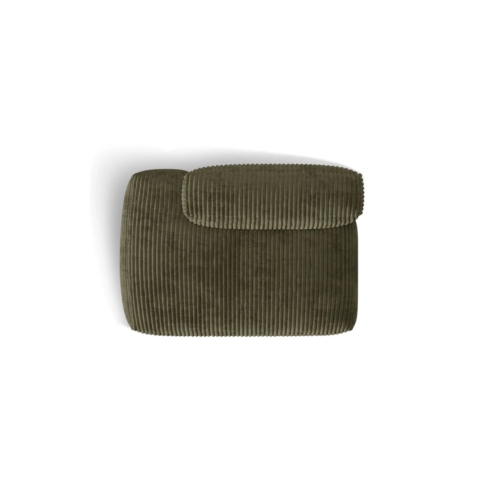 Martina Modulares Sofa Sitzelement, Linke Seite, aus Samt, Cord, Boucle oder Strukturstoff, 133x106 cm - Image 95