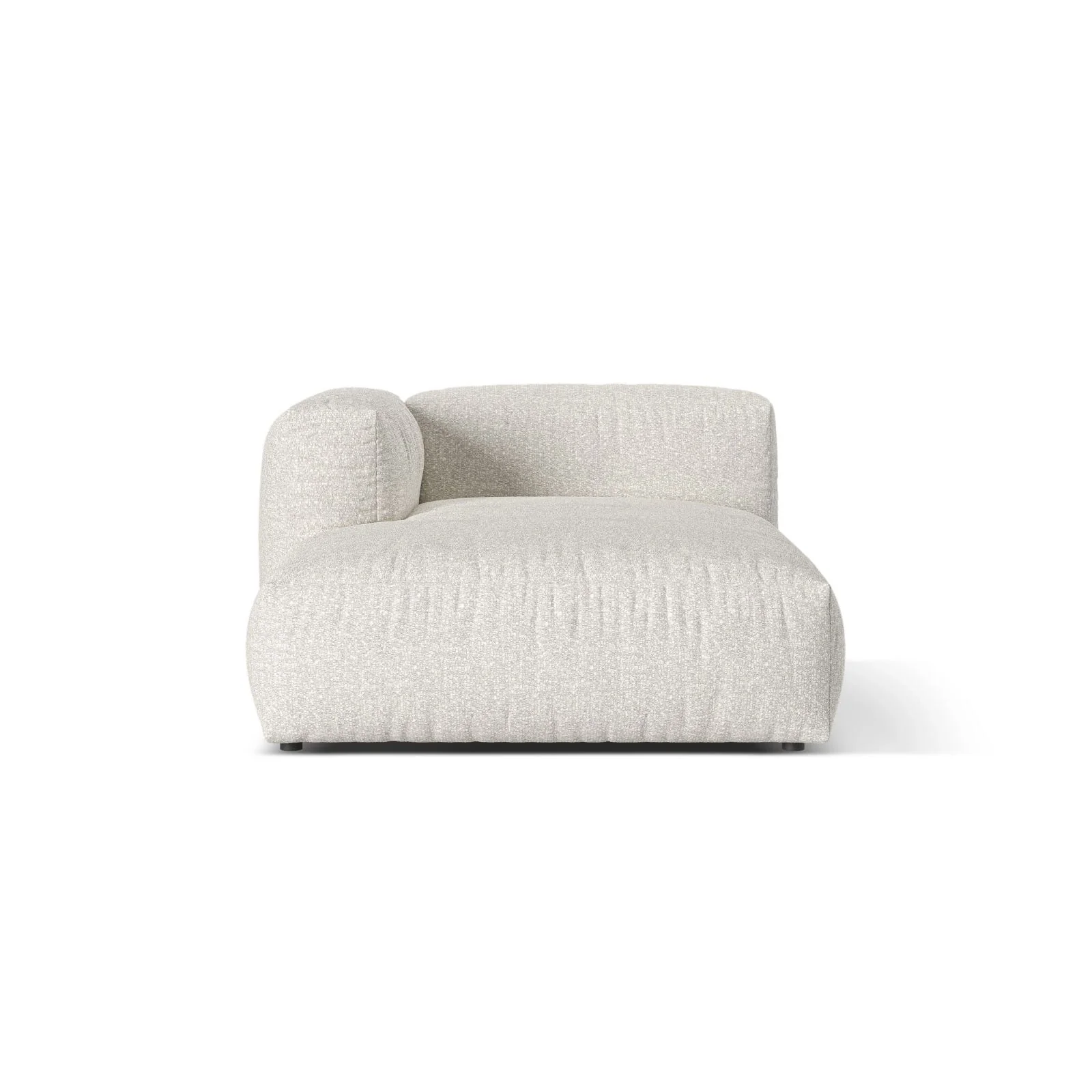 Martina Modulares Sofa Sitzelement, Linke Seite, aus Samt, Cord, Boucle oder Strukturstoff, 176x120 cm - Image 109