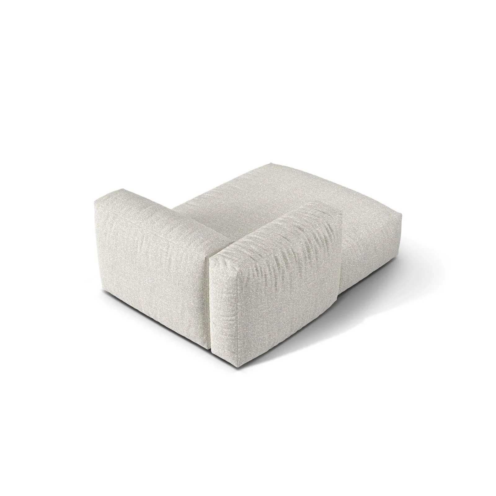 Martina Modulares Sofa Sitzelement, Linke Seite, aus Samt, Cord, Boucle oder Strukturstoff, 176x120 cm - Image 112