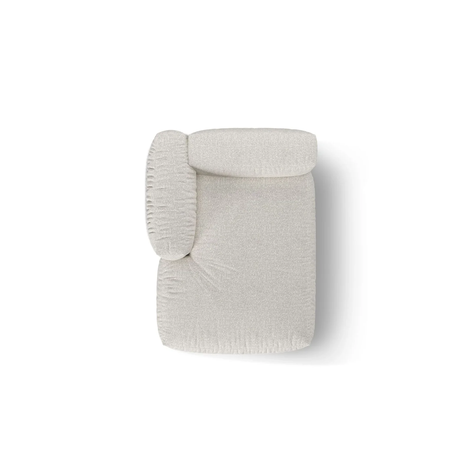 Martina Modulares Sofa Sitzelement, Linke Seite, aus Samt, Cord, Boucle oder Strukturstoff, 176x120 cm - Image 113