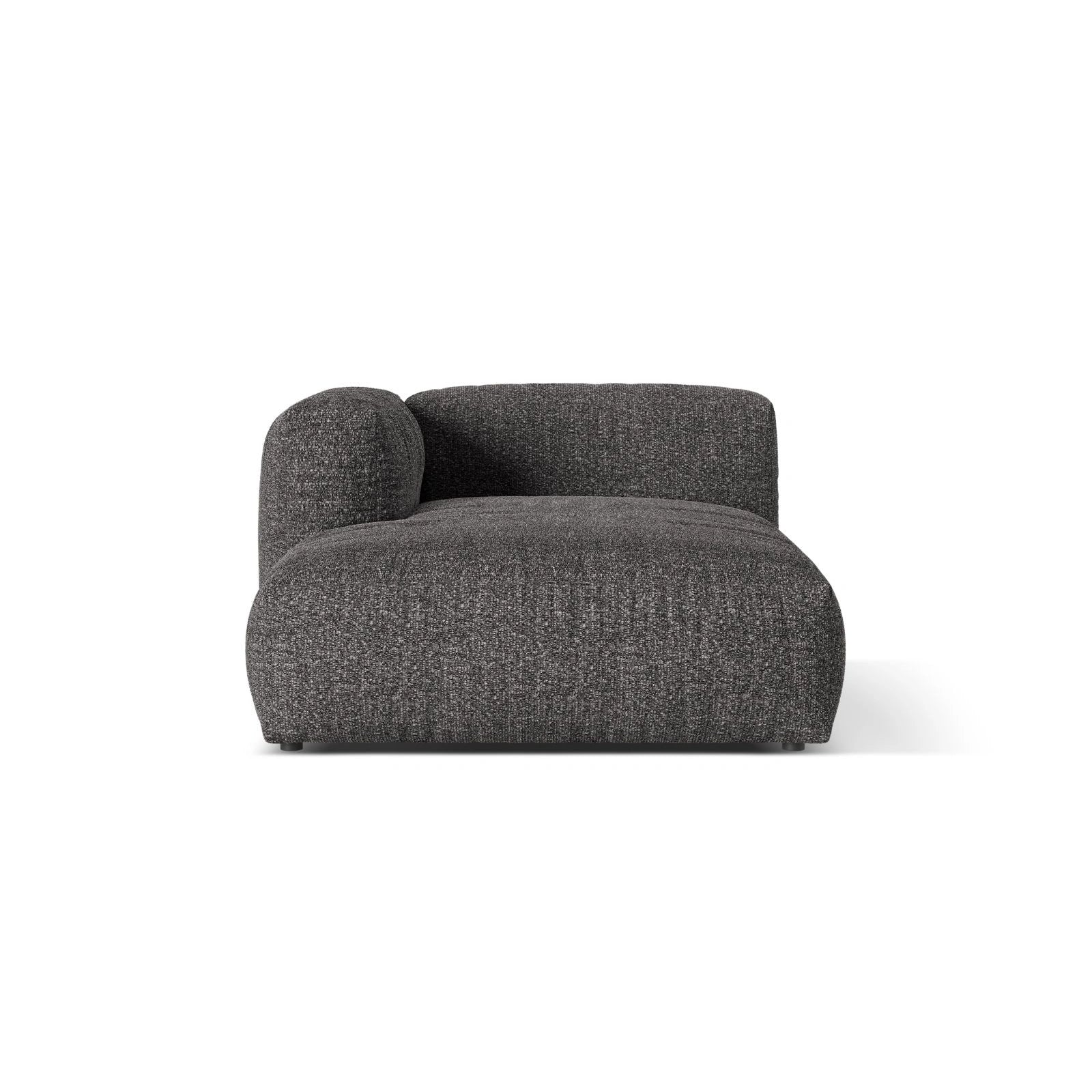 Martina Modulares Sofa Sitzelement, Linke Seite, aus Samt, Cord, Boucle oder Strukturstoff, 176x120 cm - Image 121