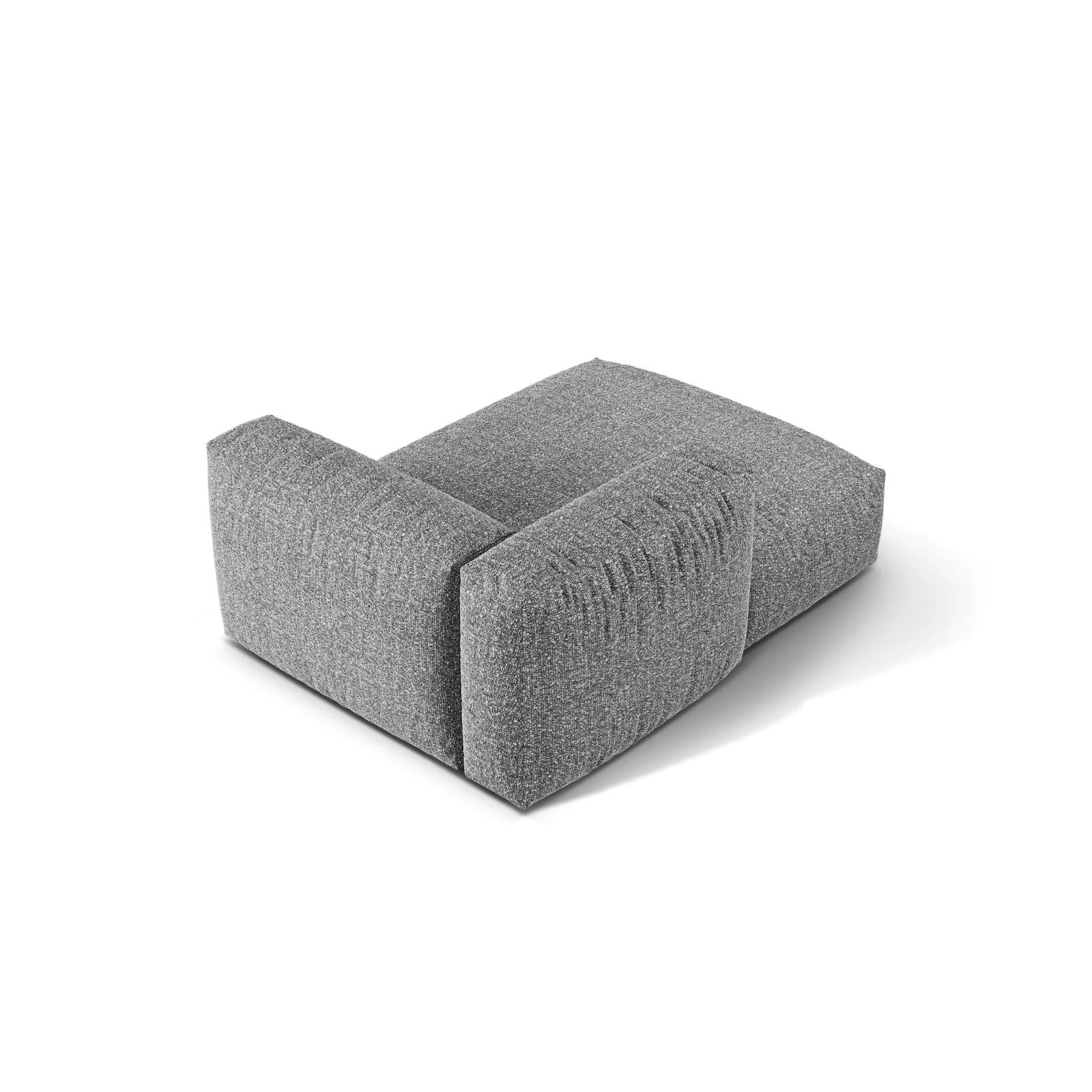 Martina Modulares Sofa Sitzelement, Linke Seite, aus Samt, Cord, Boucle oder Strukturstoff, 176x120 cm - Image 130