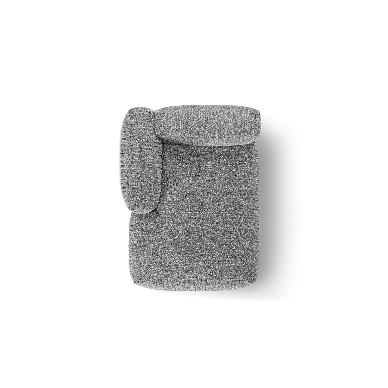 Martina Modulares Sofa Sitzelement, Linke Seite, aus Samt, Cord, Boucle oder Strukturstoff, 176x120 cm - Image 131