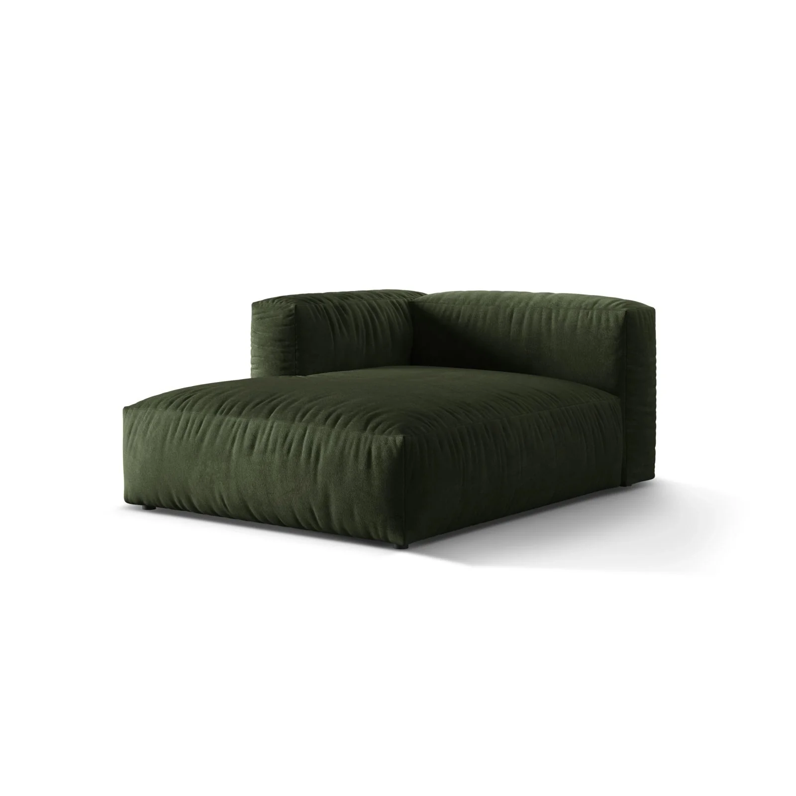 Martina Modulares Sofa Sitzelement, Linke Seite, aus Samt, Cord, Boucle oder Strukturstoff, 176x120 cm - Image 15