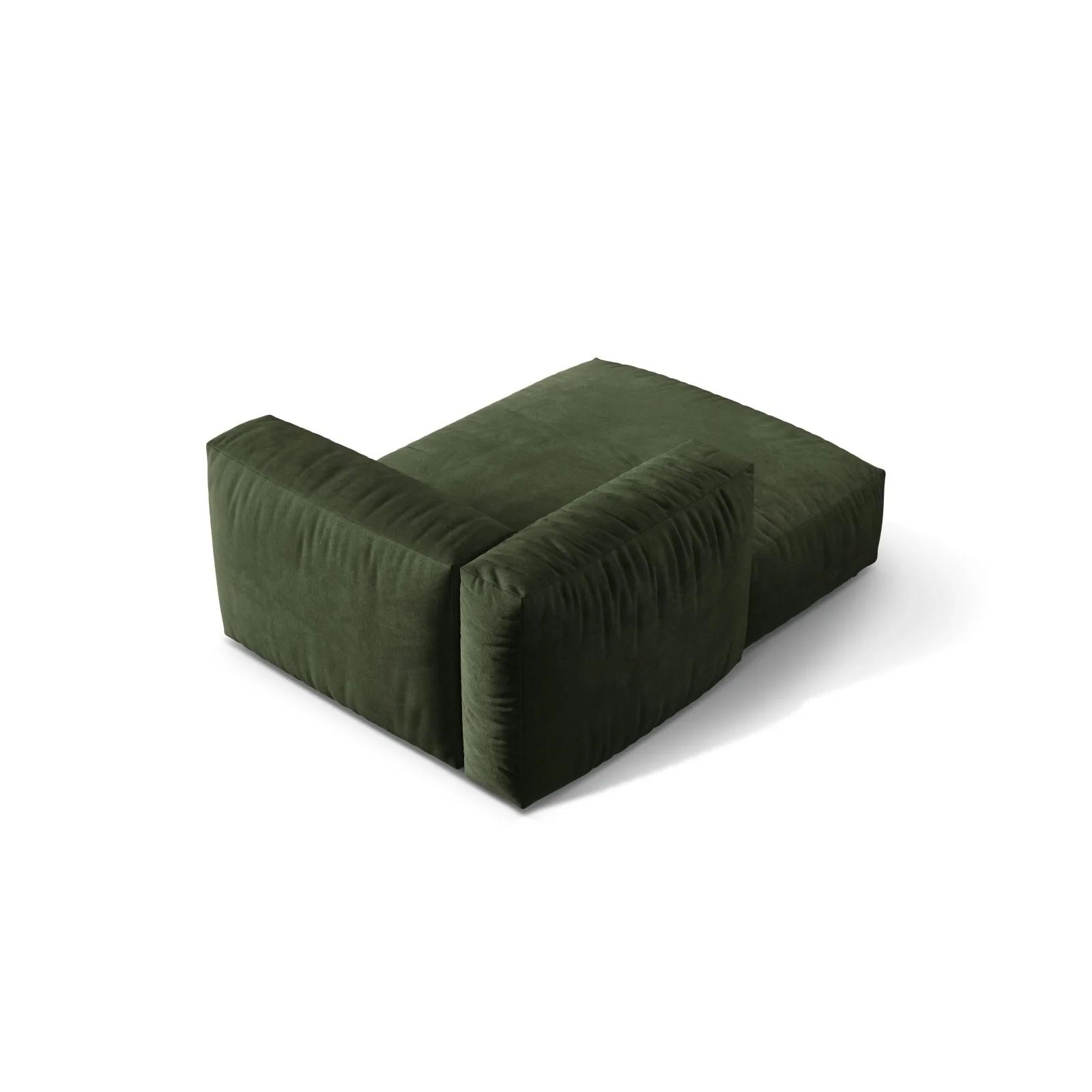 Martina Modulares Sofa Sitzelement, Linke Seite, aus Samt, Cord, Boucle oder Strukturstoff, 176x120 cm - Image 16