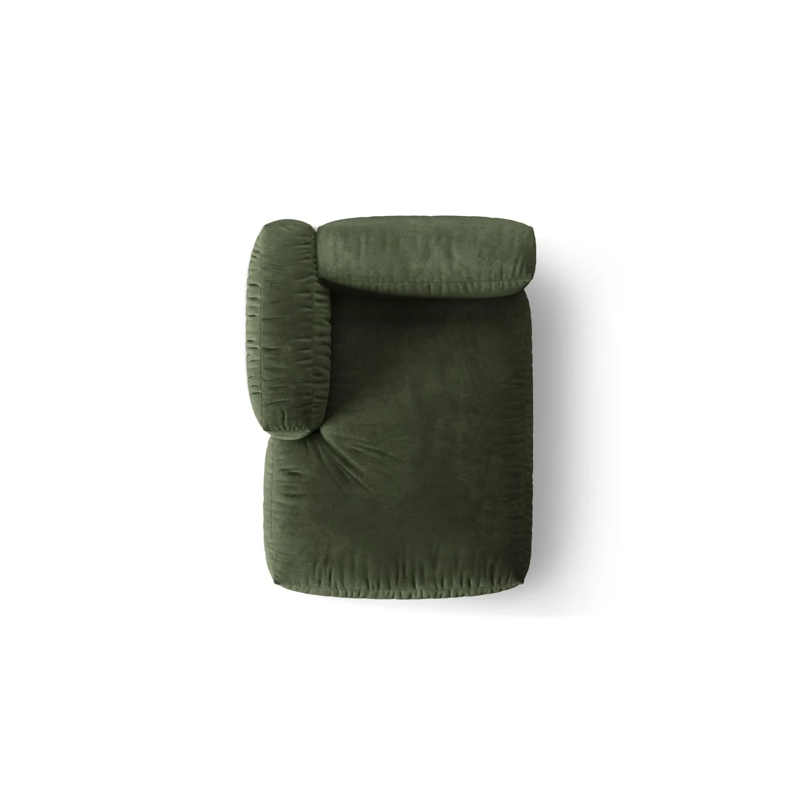 Martina Modulares Sofa Sitzelement, Linke Seite, aus Samt, Cord, Boucle oder Strukturstoff, 176x120 cm - Image 17