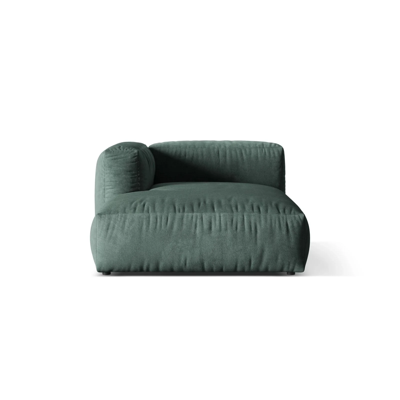 Martina Modulares Sofa Sitzelement, Linke Seite, aus Samt, Cord, Boucle oder Strukturstoff, 176x120 cm - Image 19