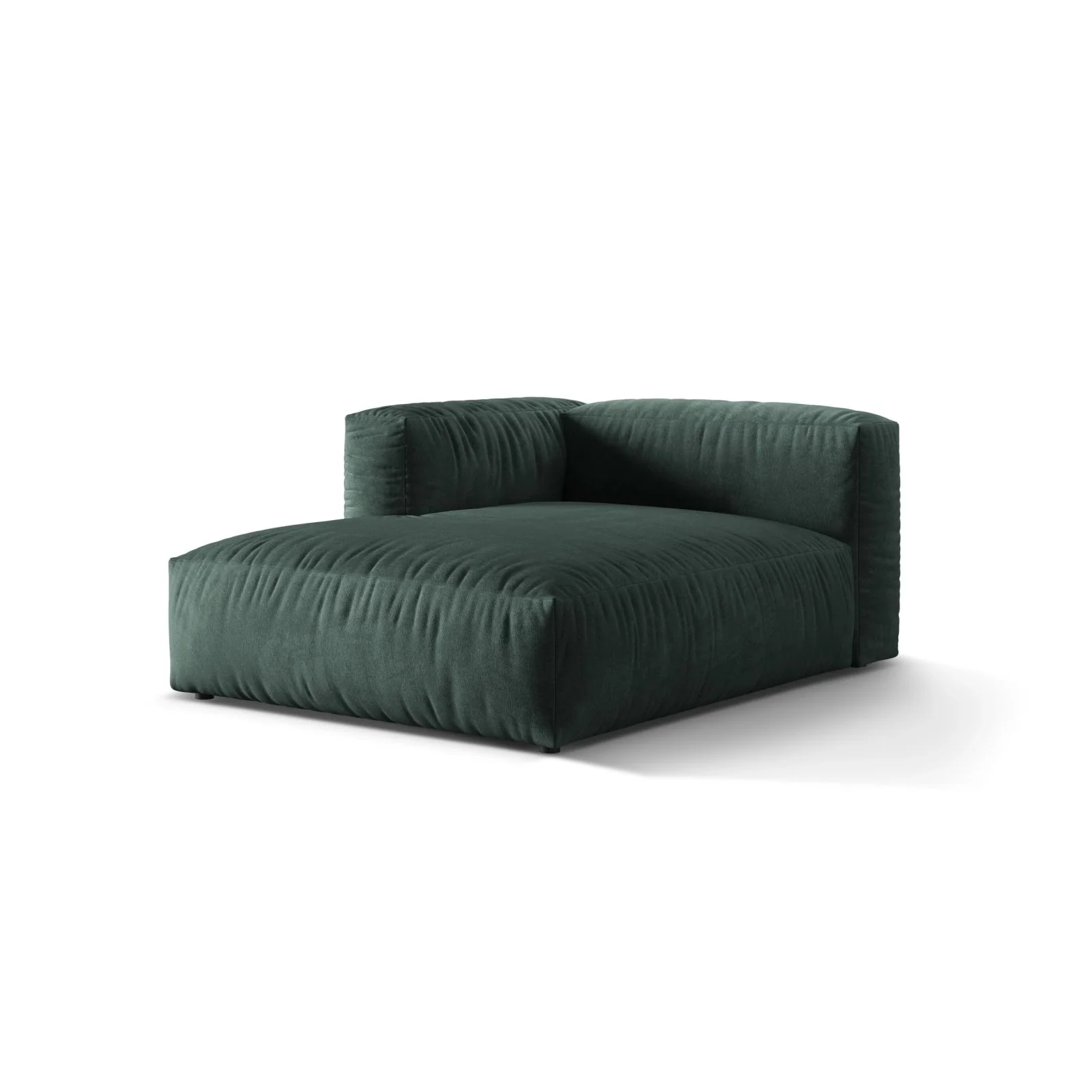 Martina Modulares Sofa Sitzelement, Linke Seite, aus Samt, Cord, Boucle oder Strukturstoff, 176x120 cm - Image 21