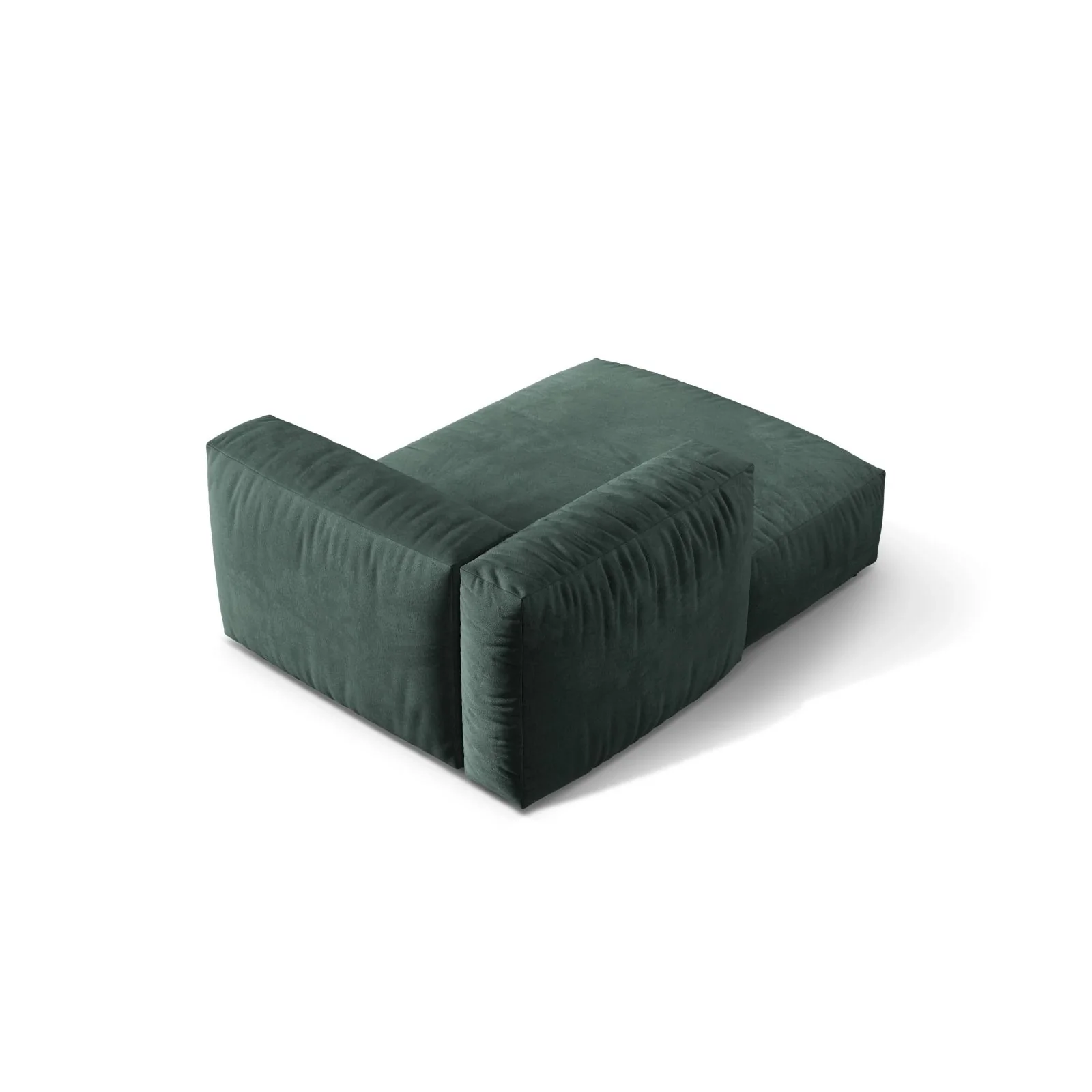 Martina Modulares Sofa Sitzelement, Linke Seite, aus Samt, Cord, Boucle oder Strukturstoff, 176x120 cm - Image 22