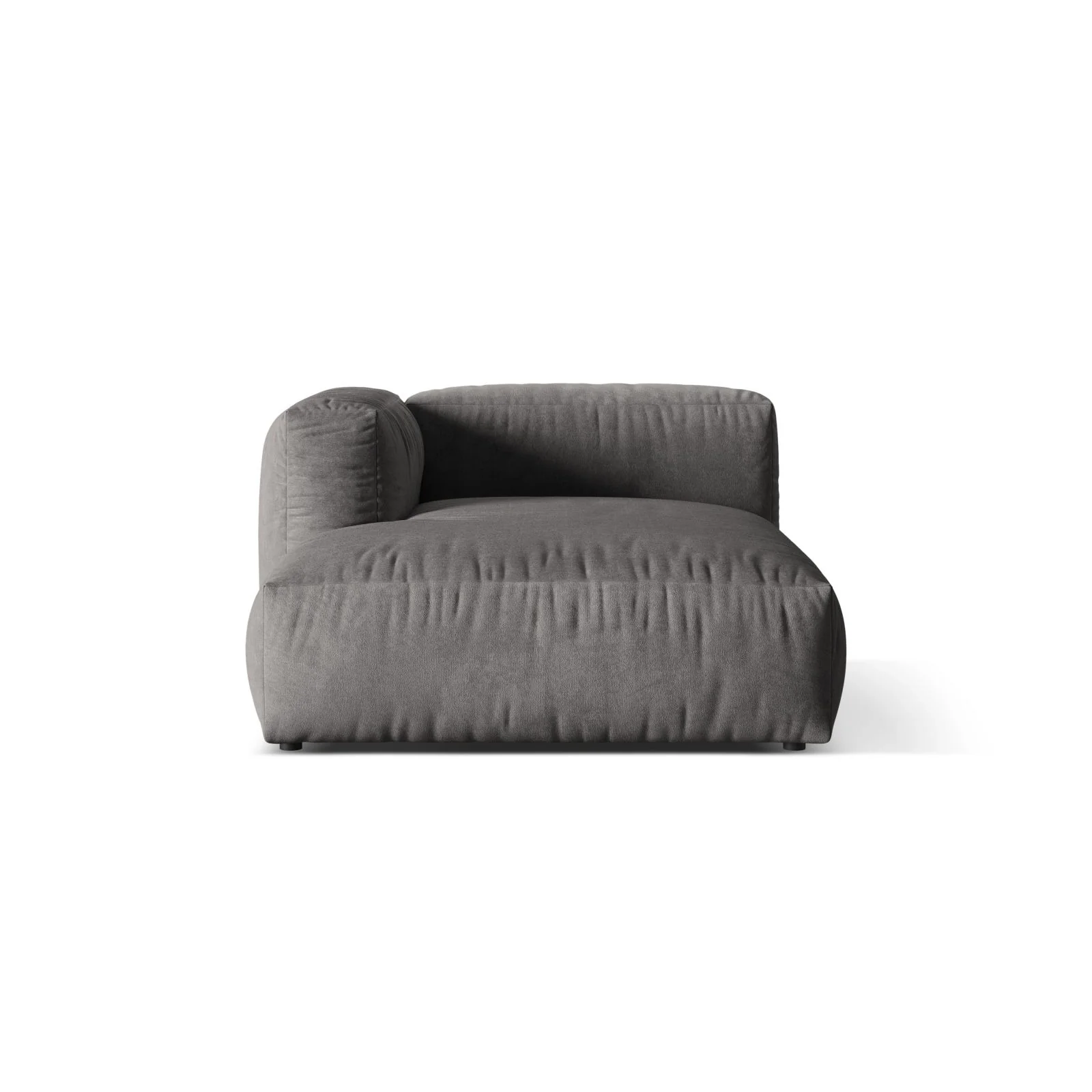 Martina Modulares Sofa Sitzelement, Linke Seite, aus Samt, Cord, Boucle oder Strukturstoff, 176x120 cm - Image 31