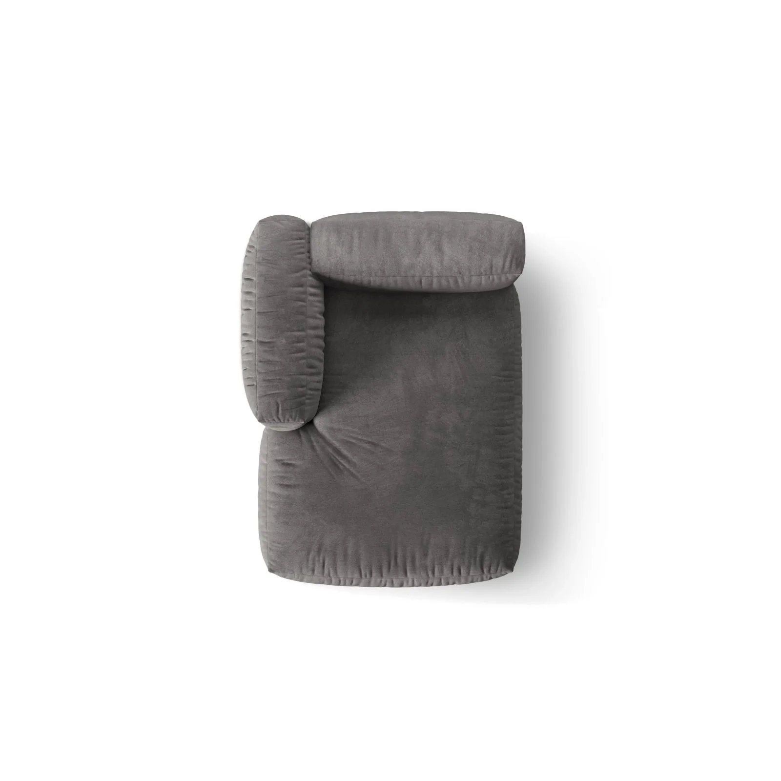 Martina Modulares Sofa Sitzelement, Linke Seite, aus Samt, Cord, Boucle oder Strukturstoff, 176x120 cm - Image 35