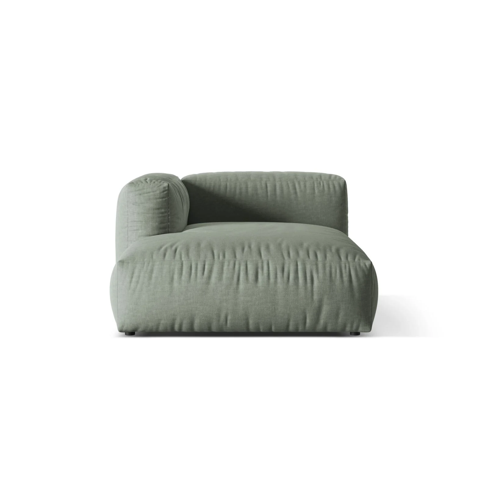 Martina Modulares Sofa Sitzelement, Linke Seite, aus Samt, Cord, Boucle oder Strukturstoff, 176x120 cm - Image 43
