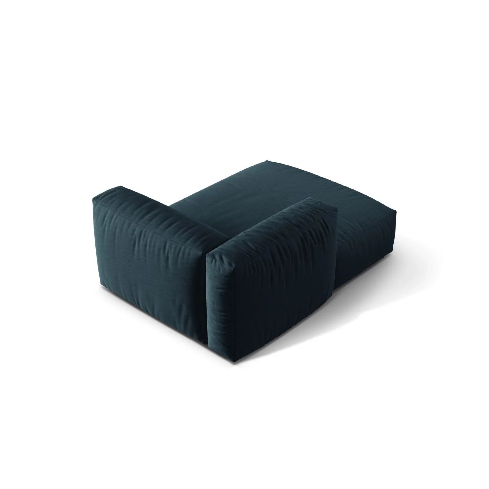Martina Modulares Sofa Sitzelement, Linke Seite, aus Samt, Cord, Boucle oder Strukturstoff, 176x120 cm - Image 52