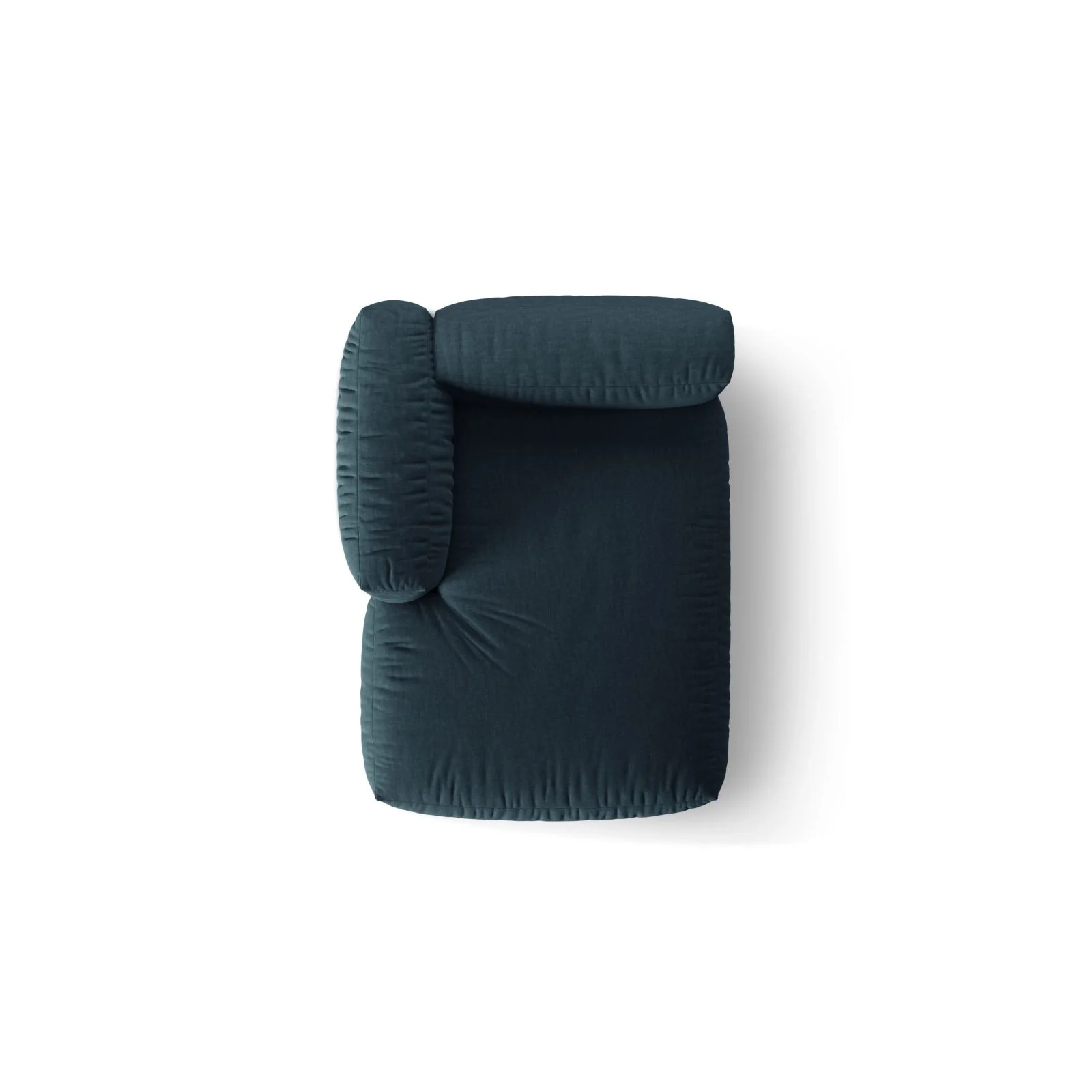 Martina Modulares Sofa Sitzelement, Linke Seite, aus Samt, Cord, Boucle oder Strukturstoff, 176x120 cm - Image 53